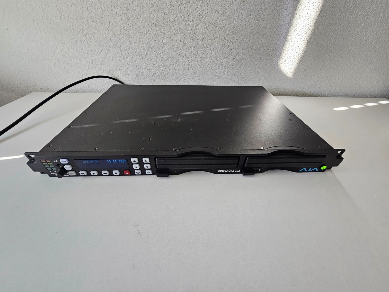 Aja Ki Pro Rack Pro Rack File-Based Recorder and Player- 2 KISTOR750USB Included