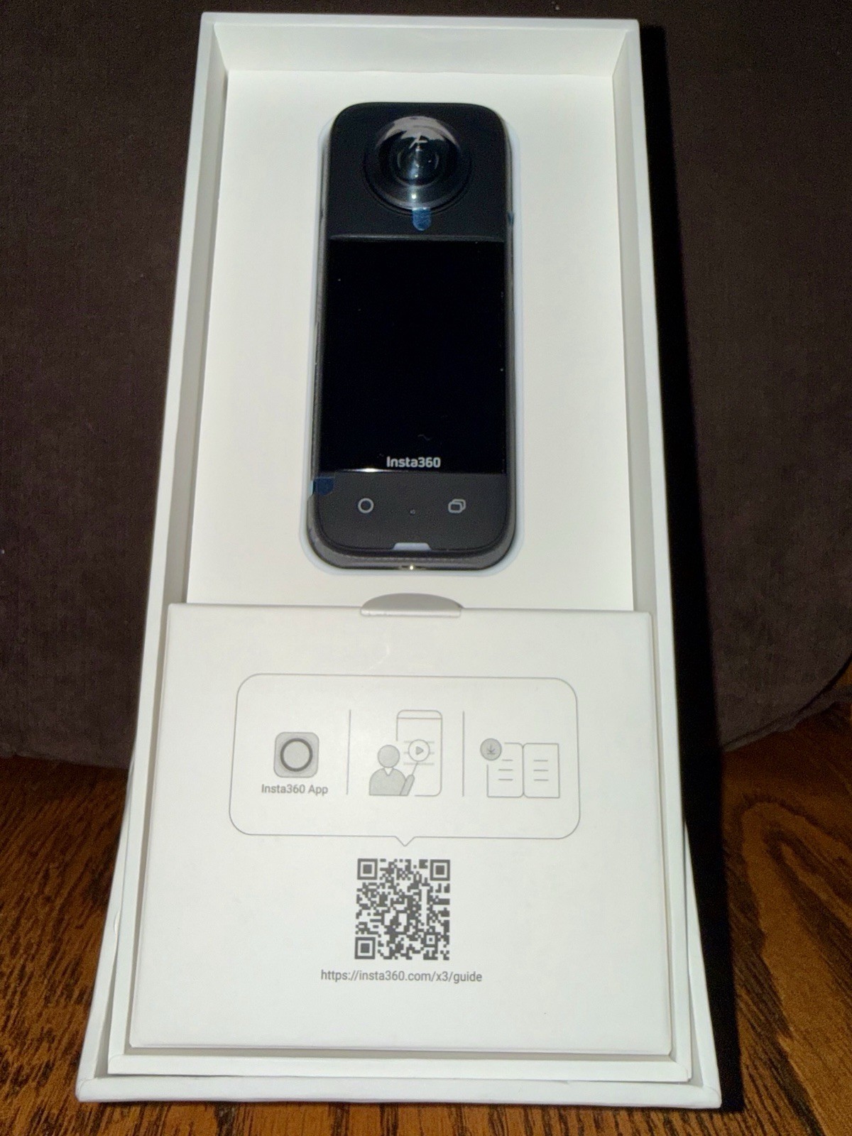 Insta360 X3 360 Action Cam 5.7K Waterproof Camera – Open Box – Never Used