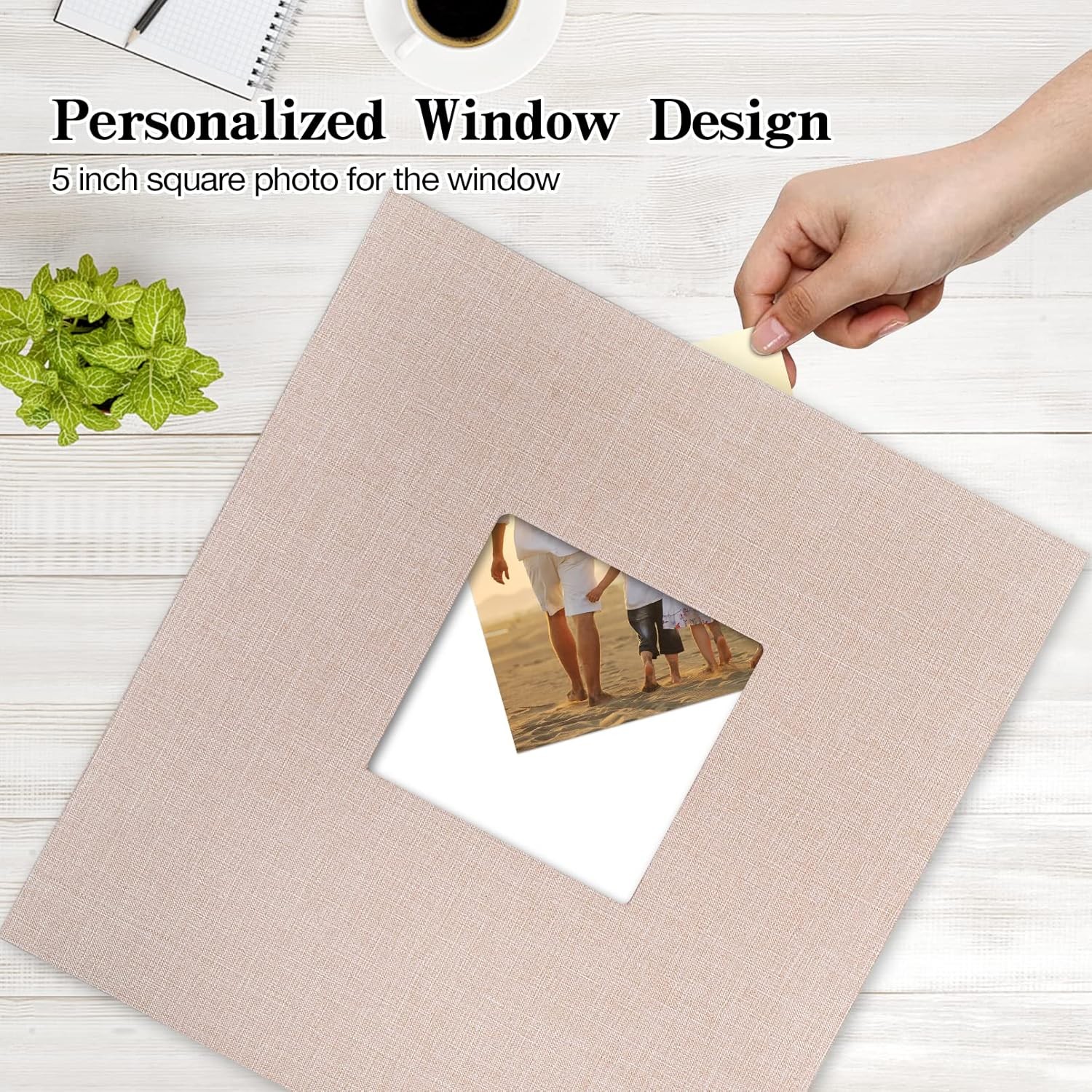 Linen Hardcover Photo Album 4×6 Inches 1000 Photos Large Capacity