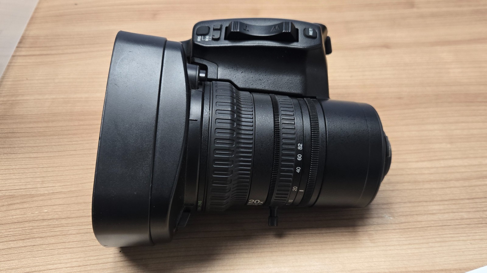 Fujinon XA20X4.1BMA HD 1/3” 20x Broadcast Lens + VariZoom Focus Control