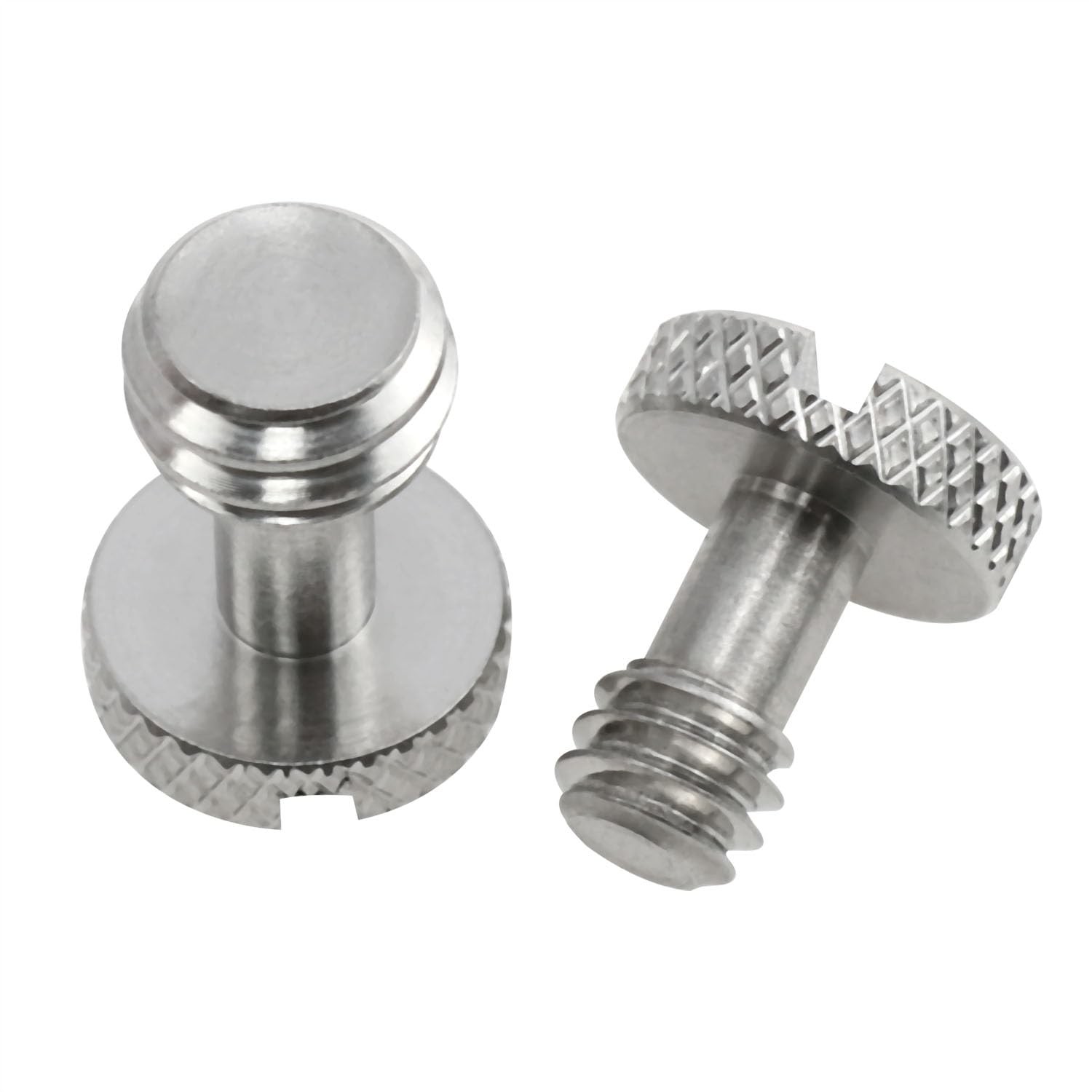 4 PCS Camera Quick Release Screws, 3/8 inch, 1/4 inch, Tripod Screw Adapters