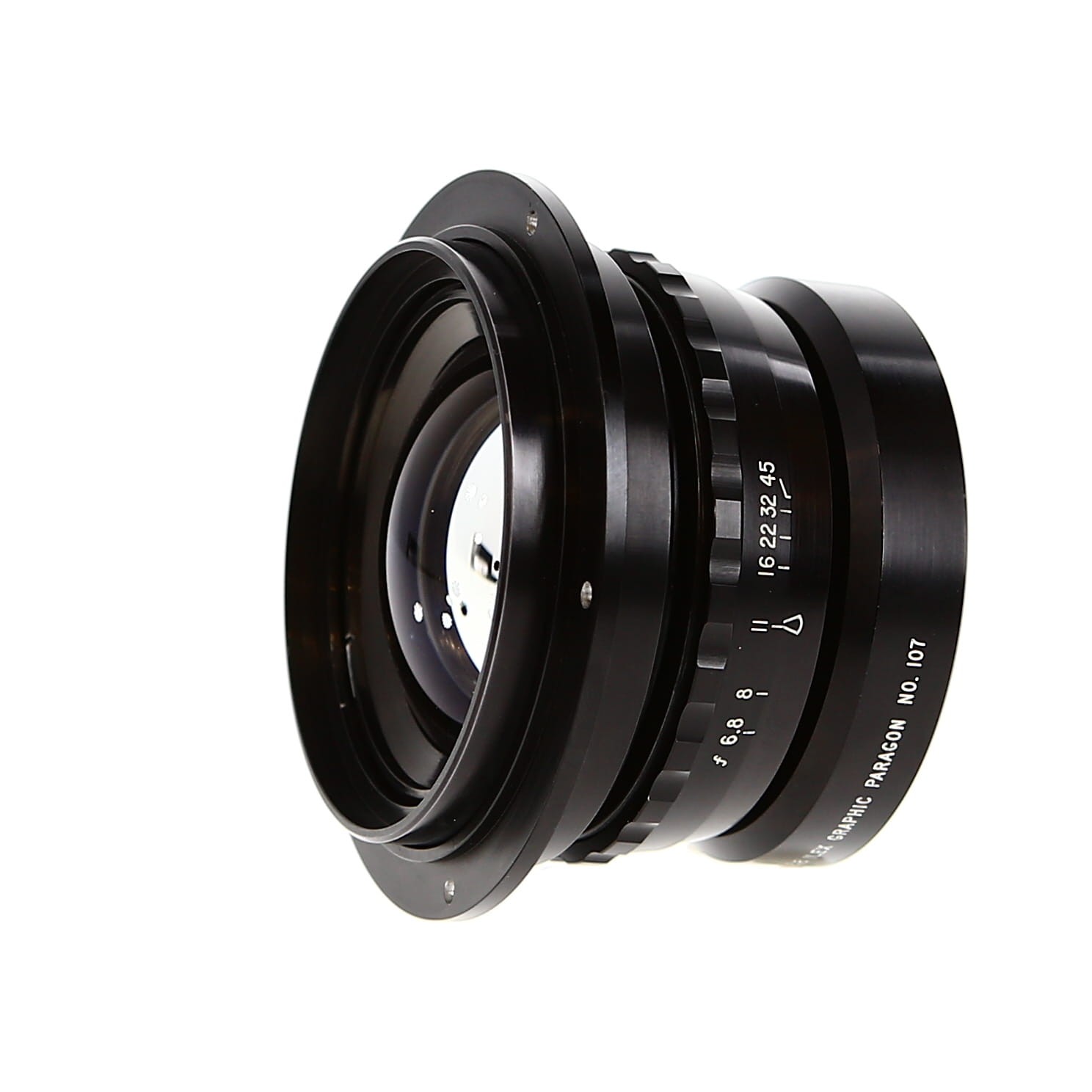 Goerz Large Format 8 1/4″ f/6.8 Ilex Graphic Paragon No. 107 Lens