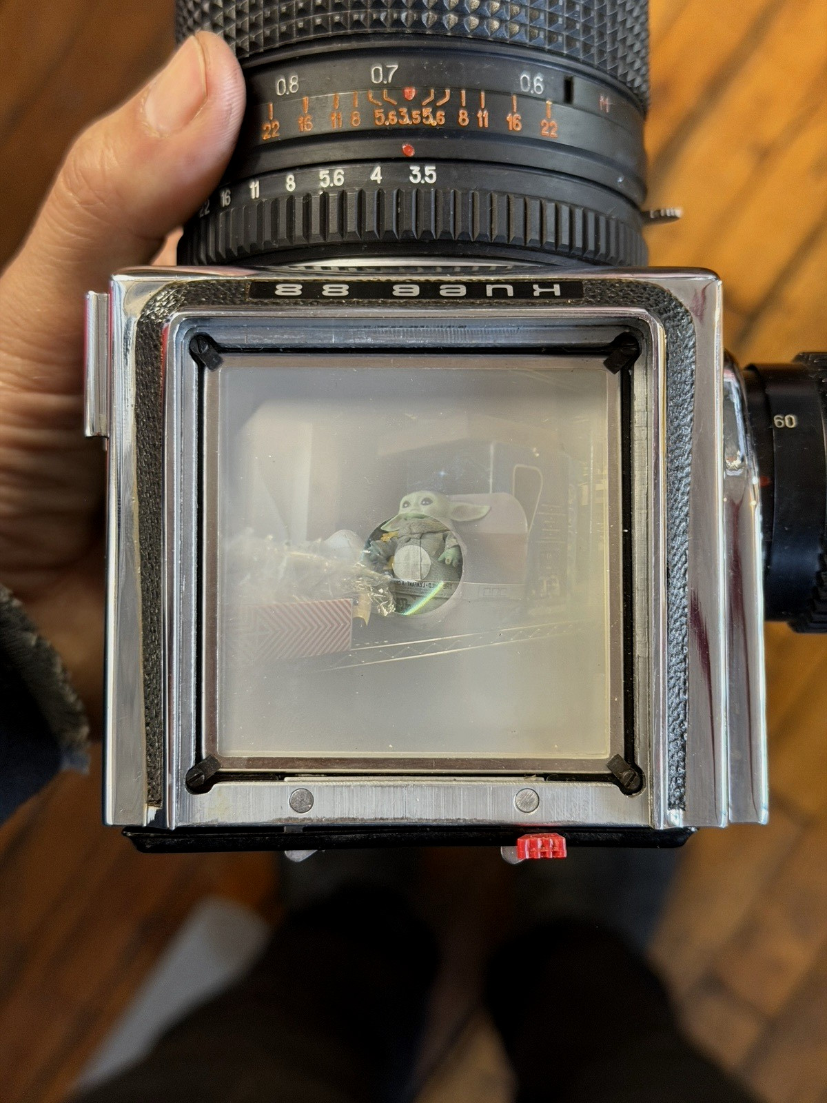 Vintage Kiev 88 USSR Medium Format Film Camera w/ MIR 65mm f/3.5 Lens + Filters