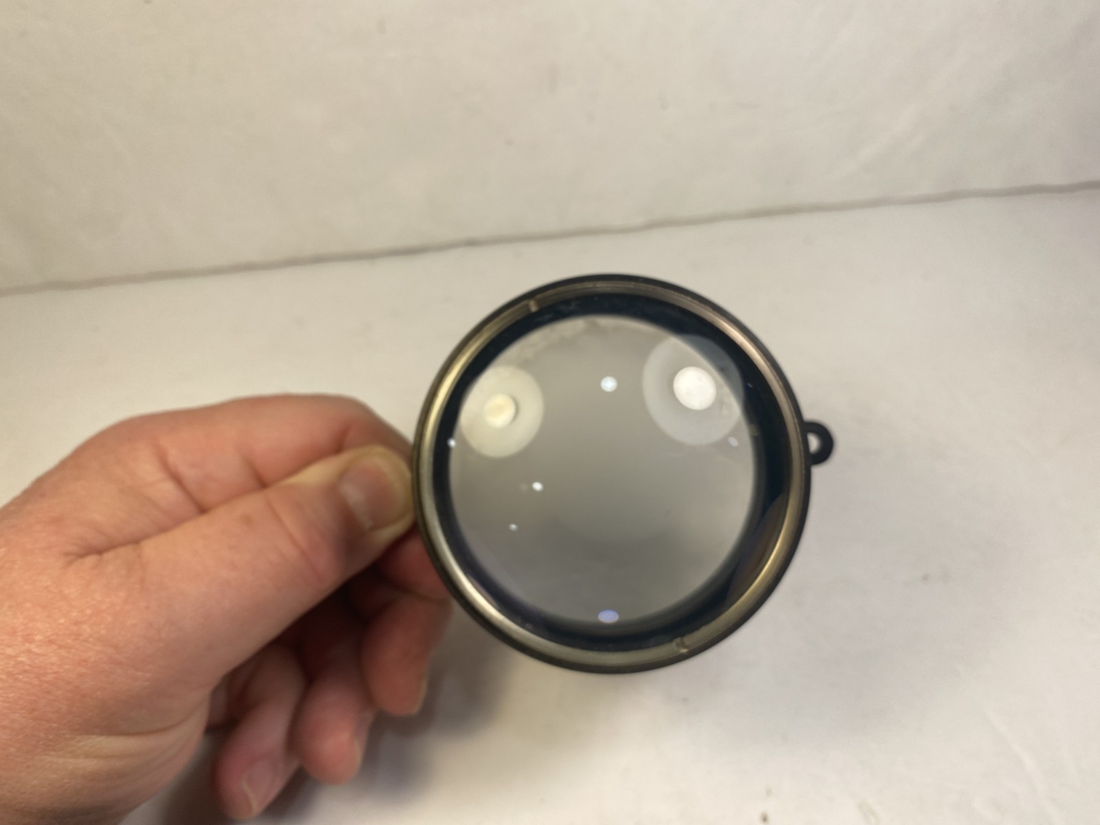 Projection Optics 14-inch Transpaque Lens, Vintage Circa 1950s