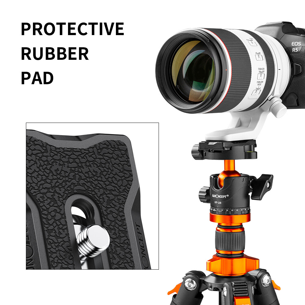 K&F Concept Quick Release Plate for Arca-Swiss Standard Tripod Ball Head Camera