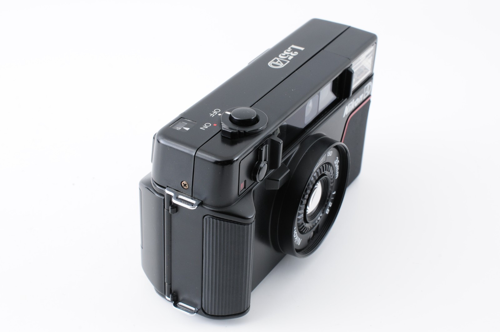 【 Exc+5 】 Nikon L35 AD ISO 400 Pikaichi Point & Shoot Film Camera From JAPAN