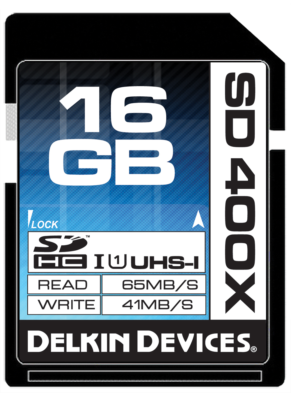Delkin 16GB SDHC 400X UHS-I Better Grade Memory Card – Lifetime Warranty