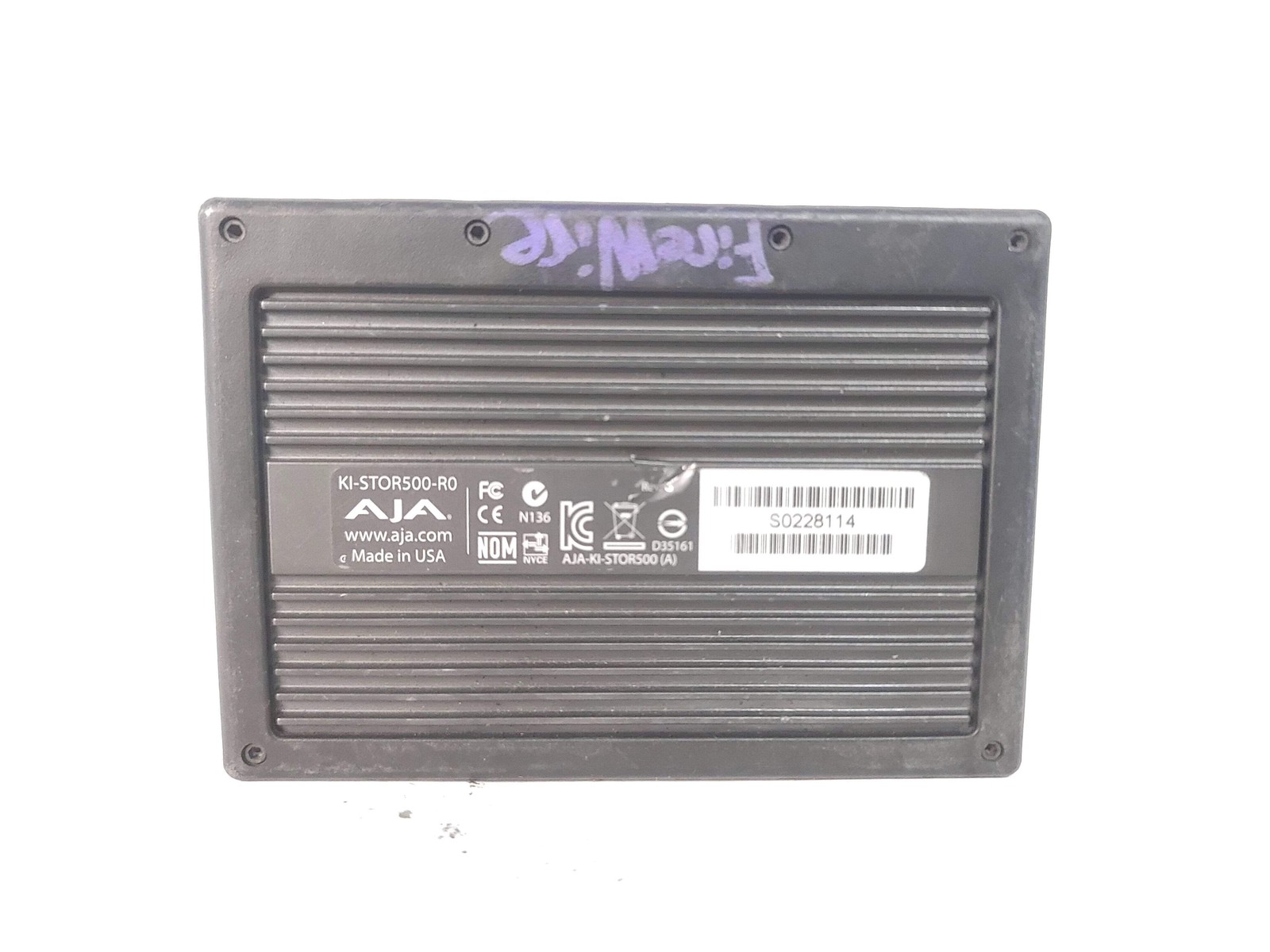 AJA KI-STOR500-R0 500GB KiStor SSD for Ki Pro(1879-140)