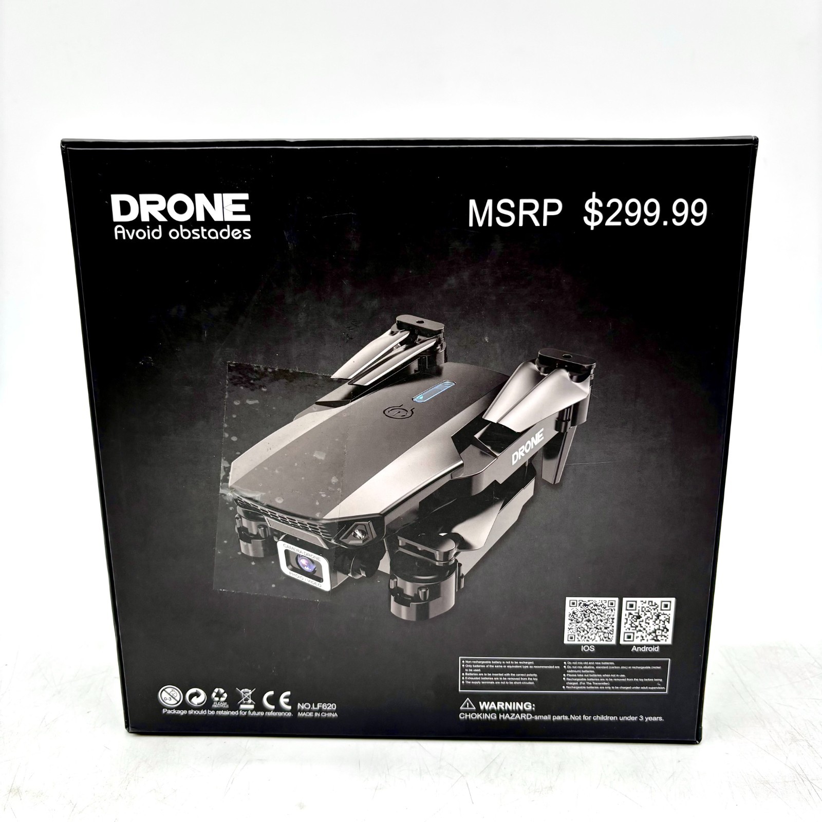 4K HD Camera Optical Flow Dual Camera Foldable Mini Drone Model LF620