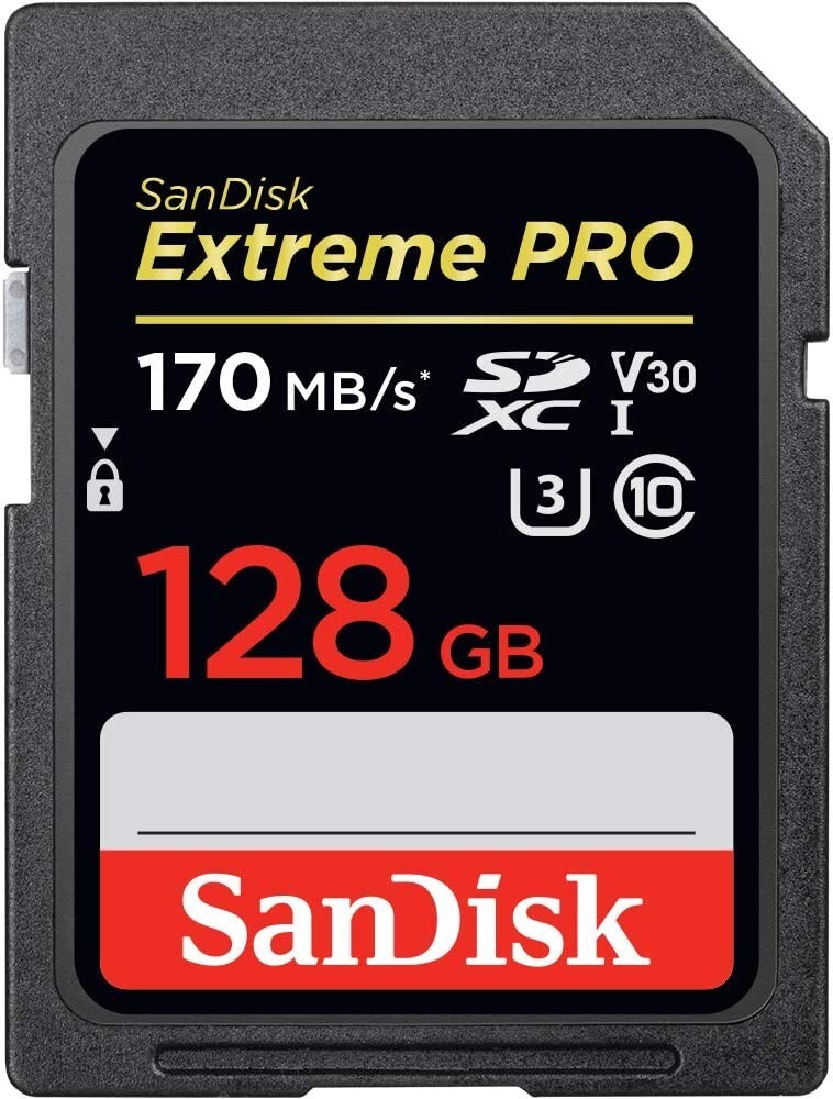Sandisk Extreme Pro SD Card 32GB 64GB 128GB 256GB 512GB 1TB Memory NEW OPEN BOX