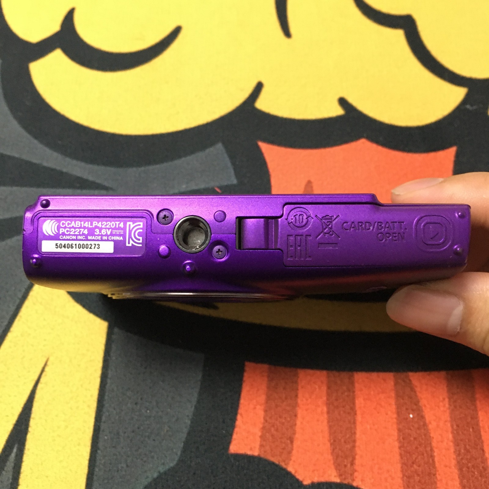 Canon PowerShot IXUS 285 HS 12X Optical Zoom Digital Camera Purple