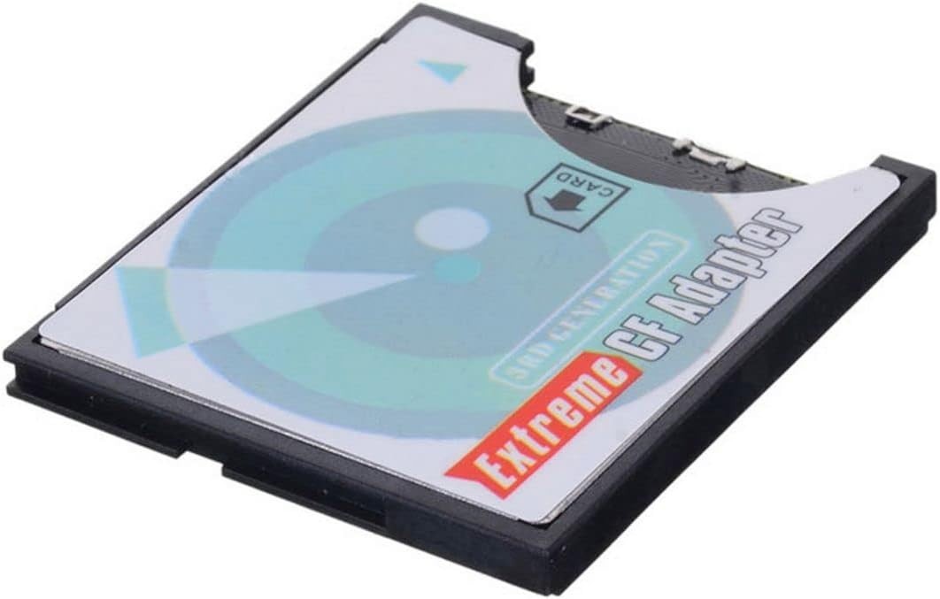 SD SDHC SDXC to CF Compact Flash Memory Card Adapter Reader Type I High-Speed…