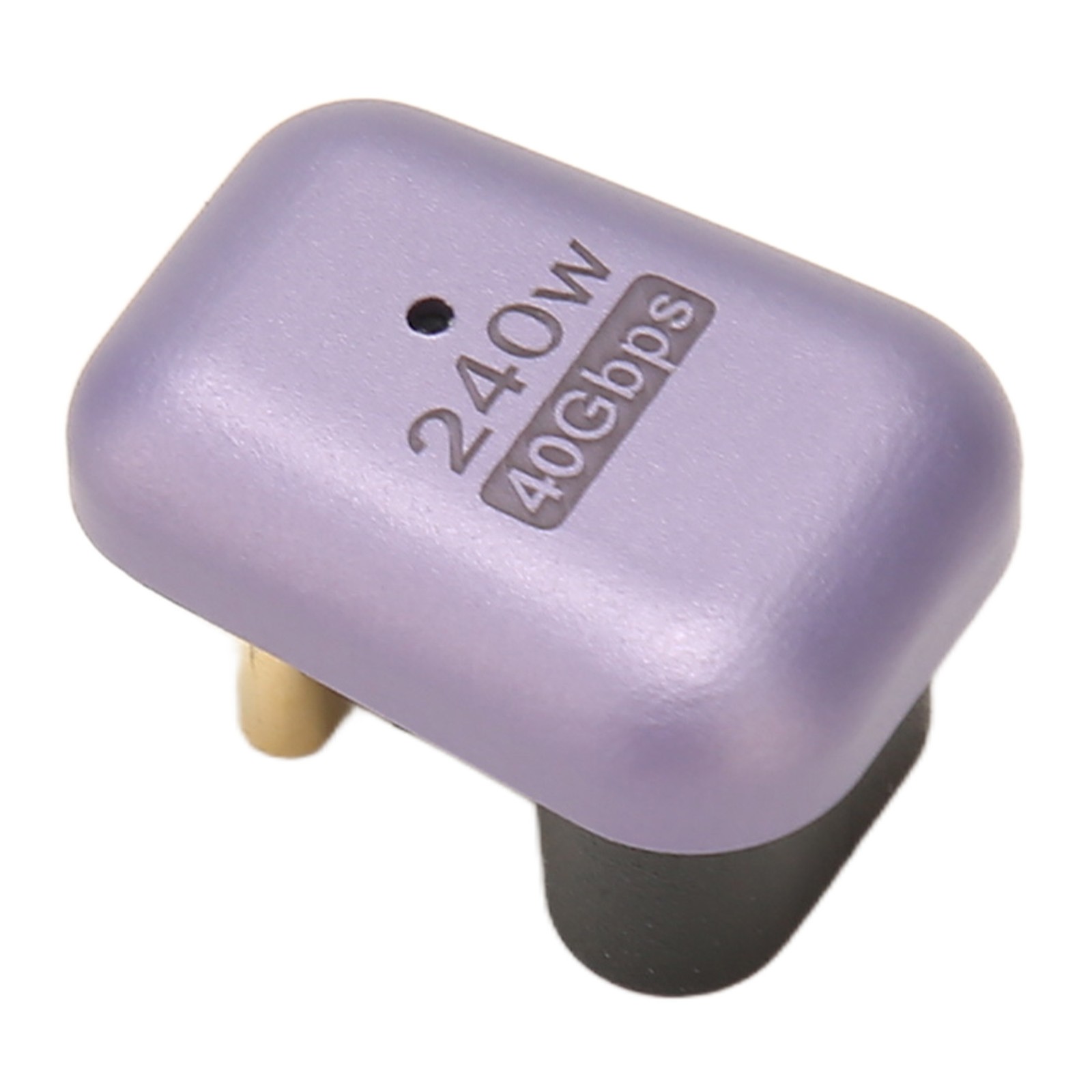 1 Type C Female To Male Adapter U Shaped 180 Degree For Laptop