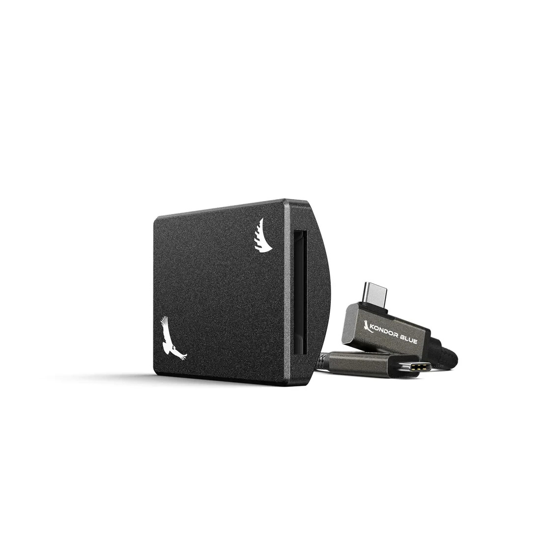 Kondor Blue Recording Module for MagSafe iPhone 15 by Angelbird, Black