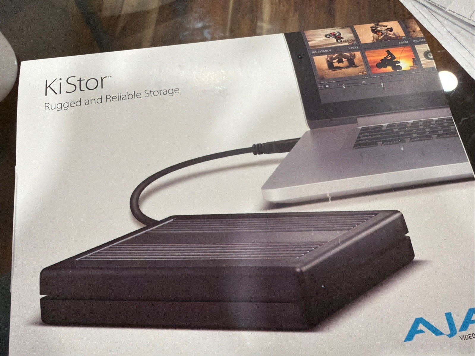 AJA KISTOR1TBUSB-R0 1TB KiStor HDD for Ki Pro