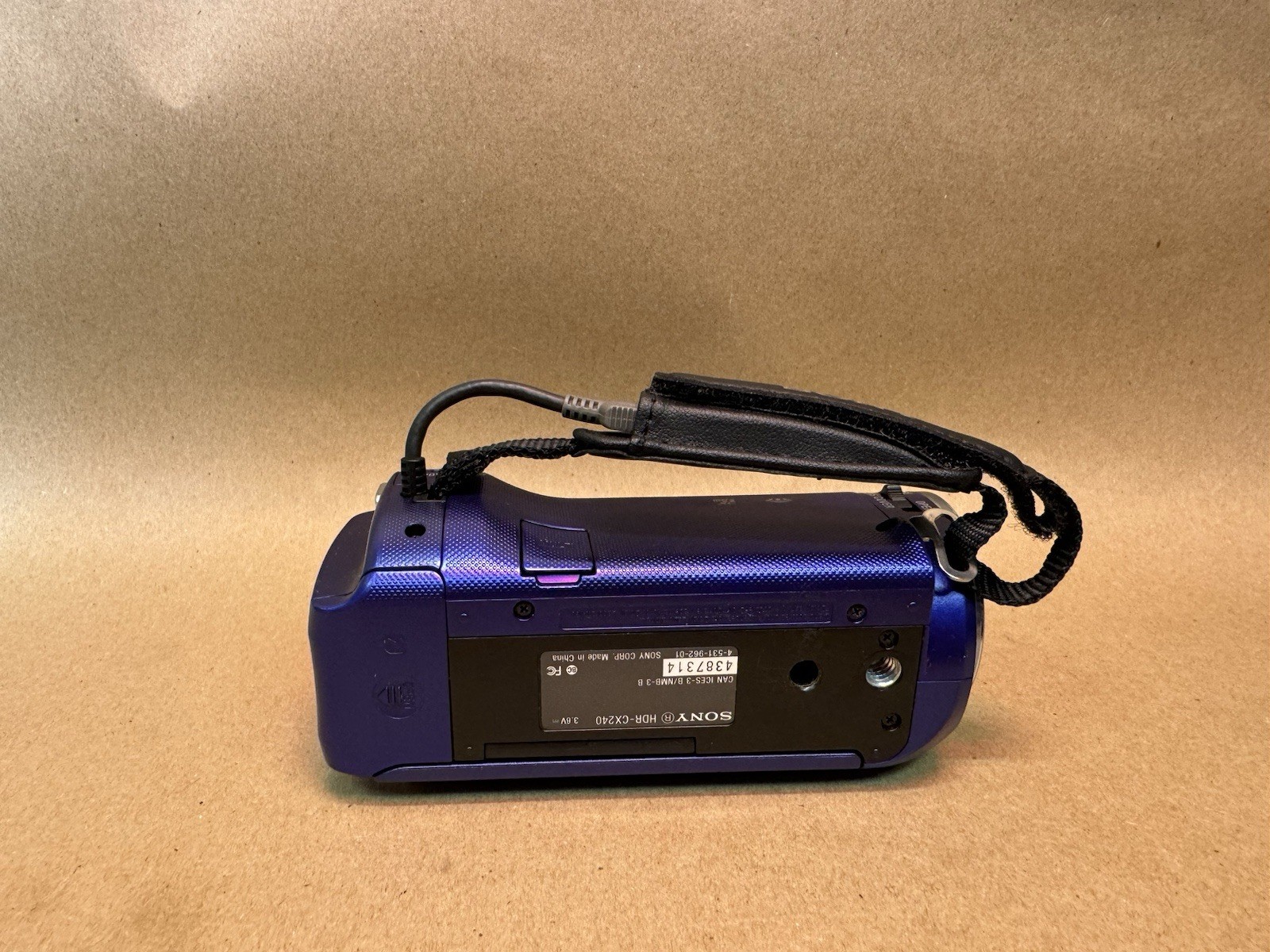 Sony Handycam HDR-CX240 9.2MP 54x Zoom Blue Digital Camcorder