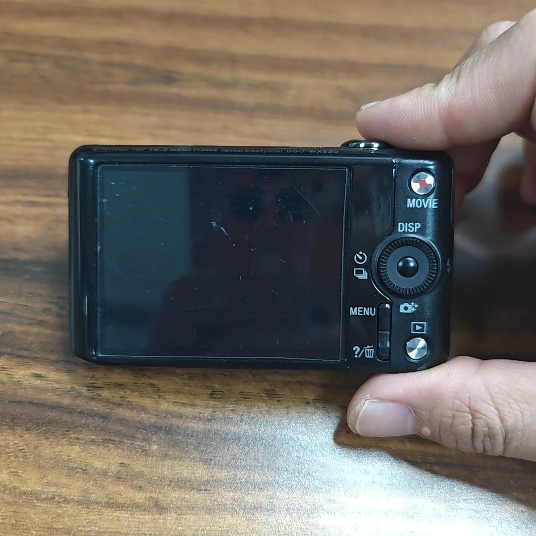 Sony Cyber-Shot DSC-WX220 Digital Camera 18.2 MP 10x Optical Zoom w/ Accessories