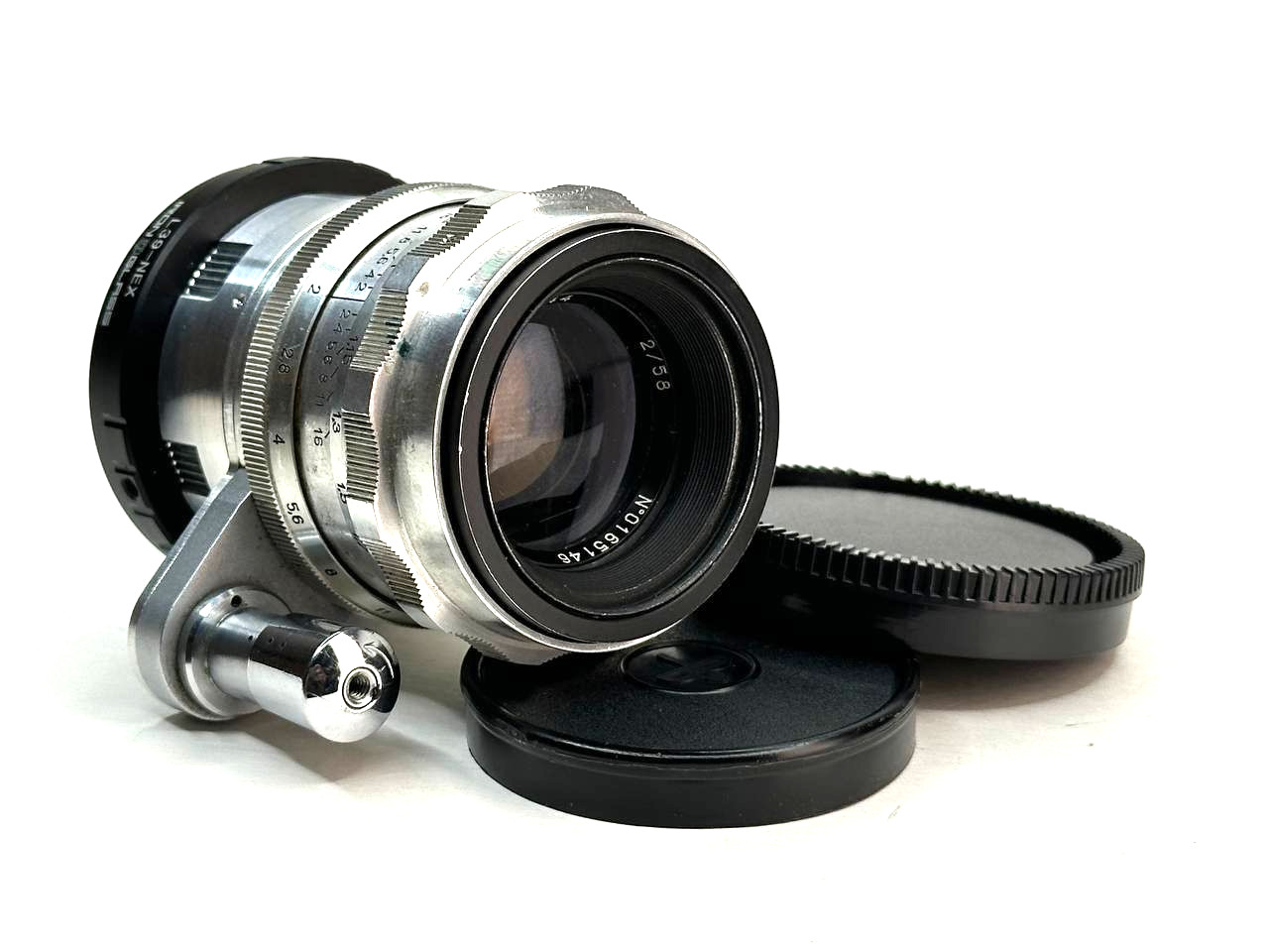 SERVICED Helios-44 START 58mm f/2 Silver 8 blades Bokeh Sony E cover Full Frame