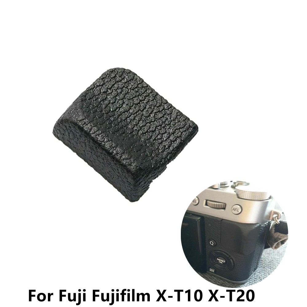Adhesive Tape Rear Thumb Rubber Grip Cap For Fuji Fujifilm X-T10 X-T20 Camera