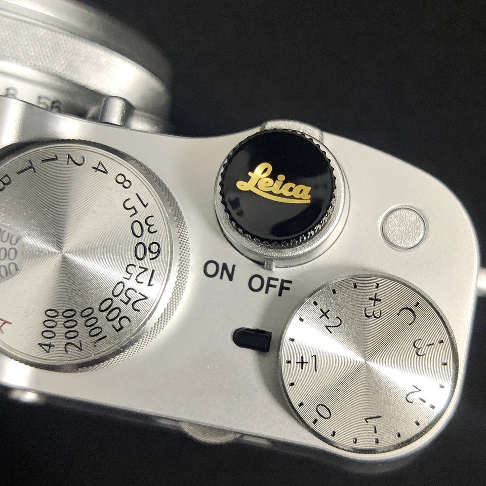 Leica Q3 Camera soft release button -Q3 43 brass back 10mm thread shutter button