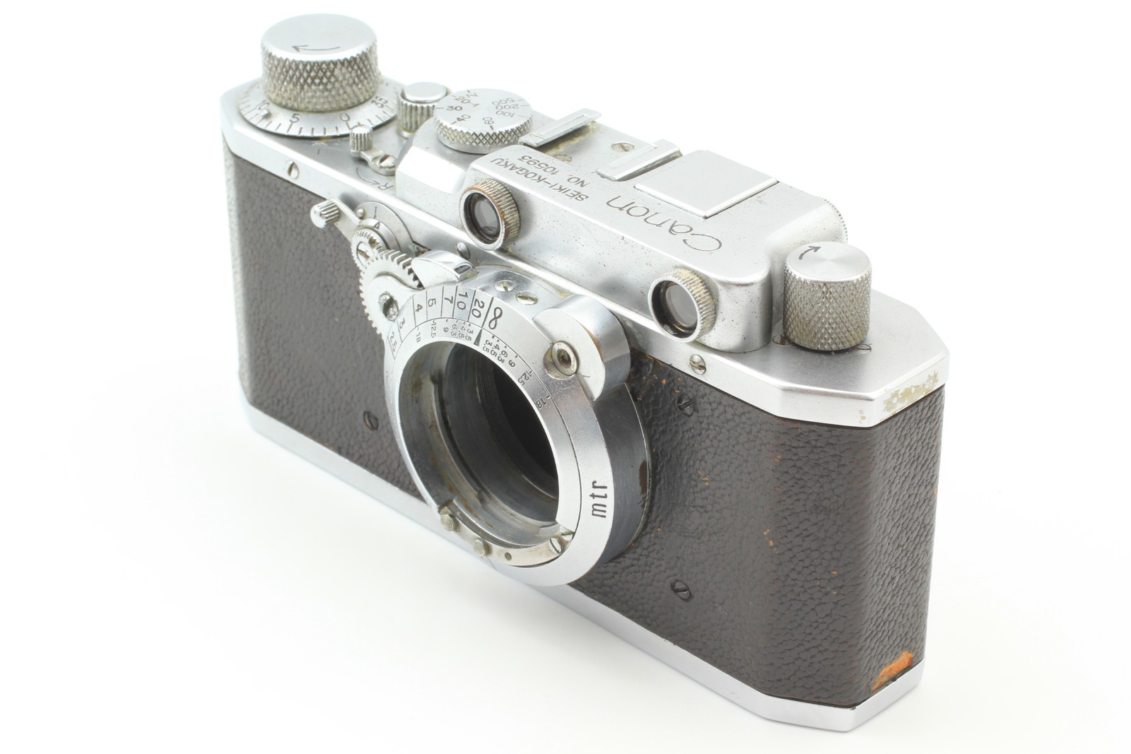 Vintage [Near MINT] Canon Seiki Kogaku Camera w/Nikkor 5cm f3.5 Lens From JAPAN
