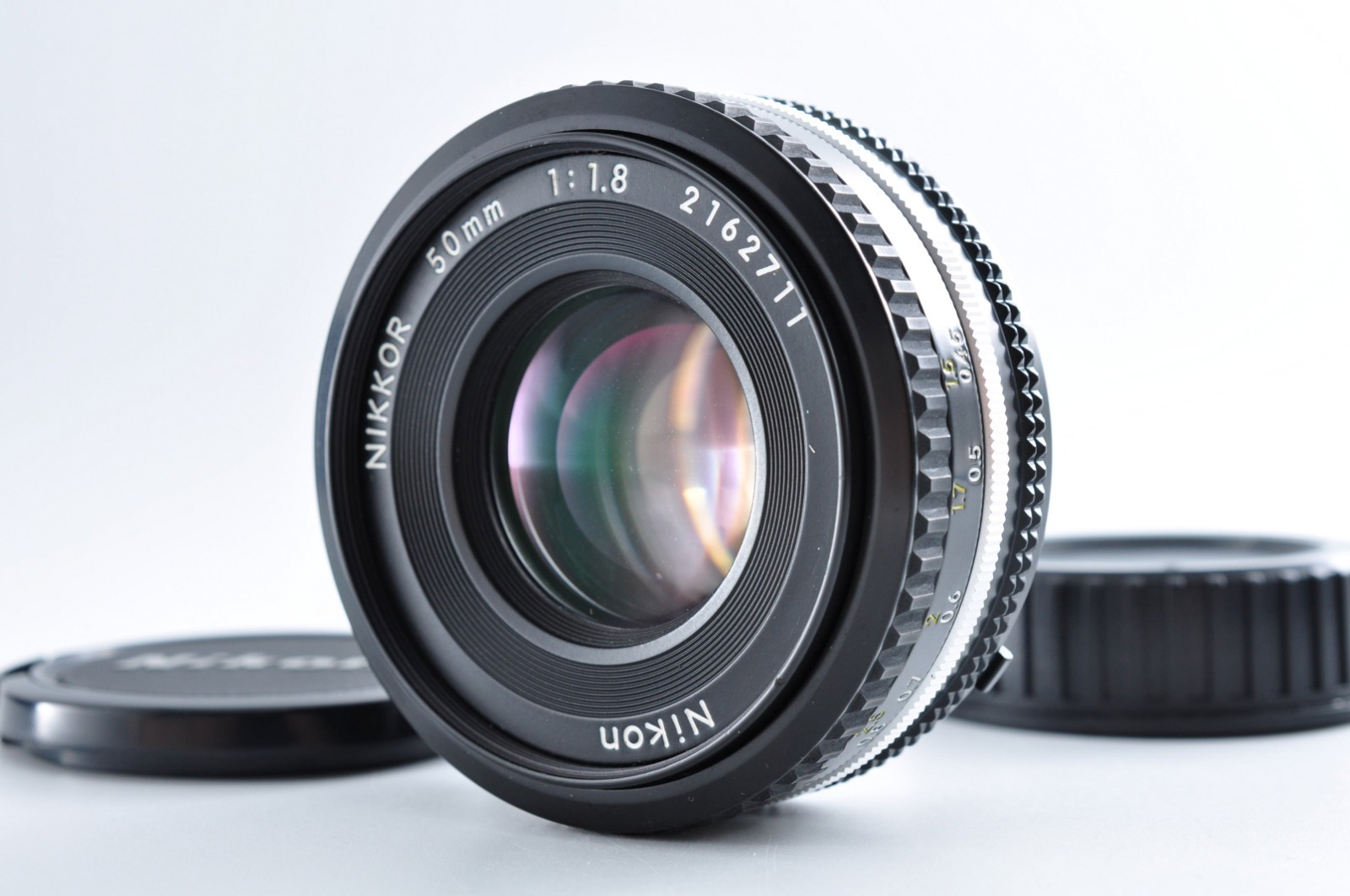 [NEAR MINT] Nikon Ai-s Ais Nikkor 50mm f1.8 Pancake MF F Mount Lens JAPAN #363