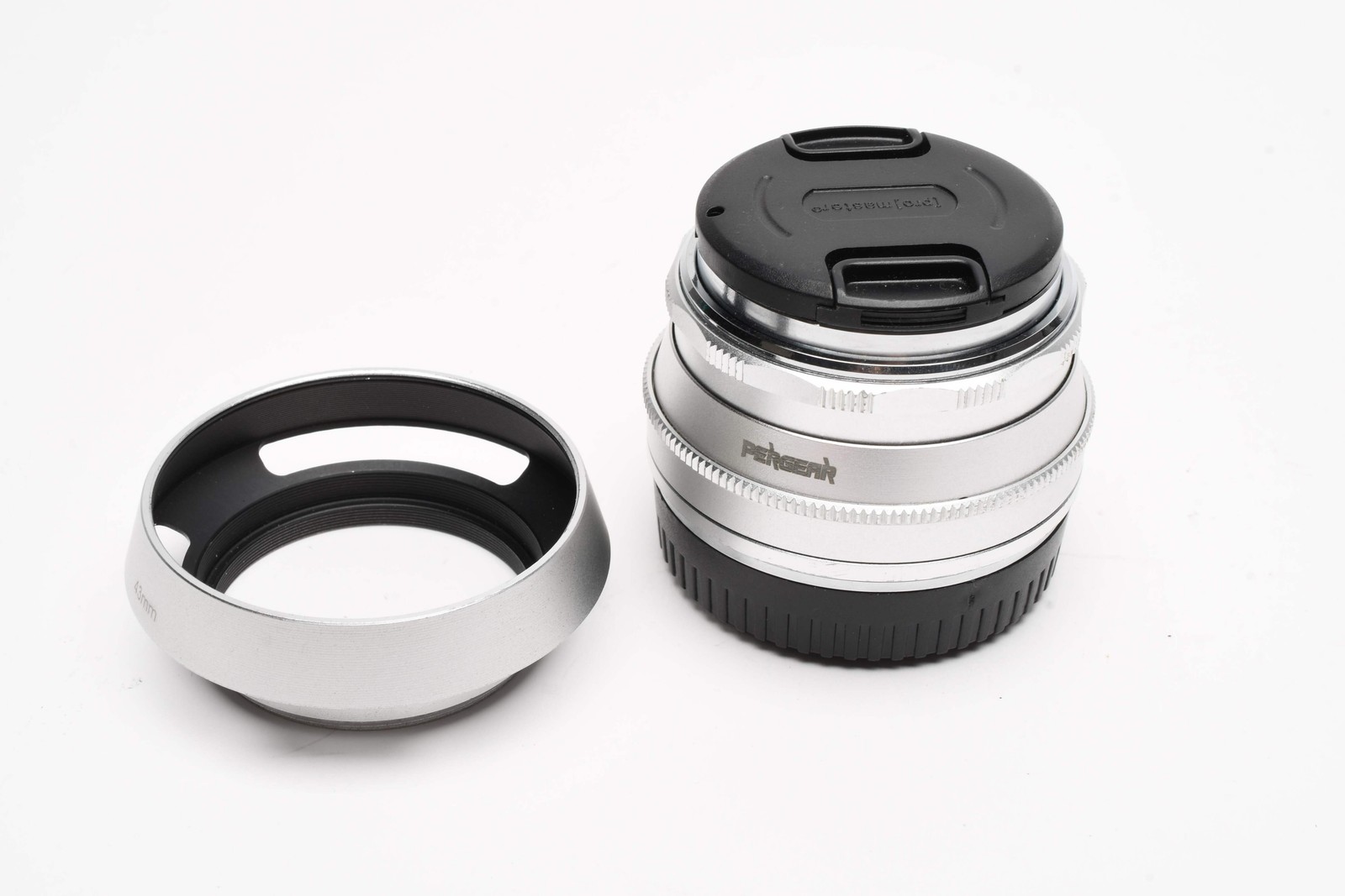 Pergear 25mm F1.8 HD.MC for Fujifilm FX mount MF lens, + hood