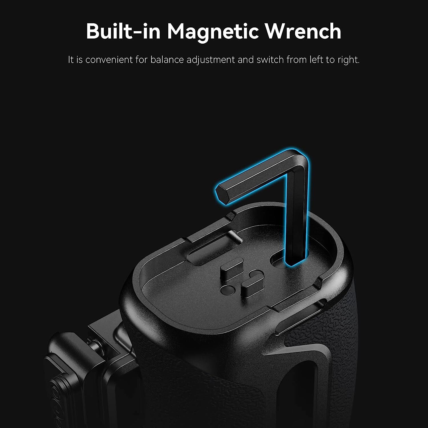 SmallRig Universal Snap-on Quick Lock NATO Side Handle For DSLR Camera 4017