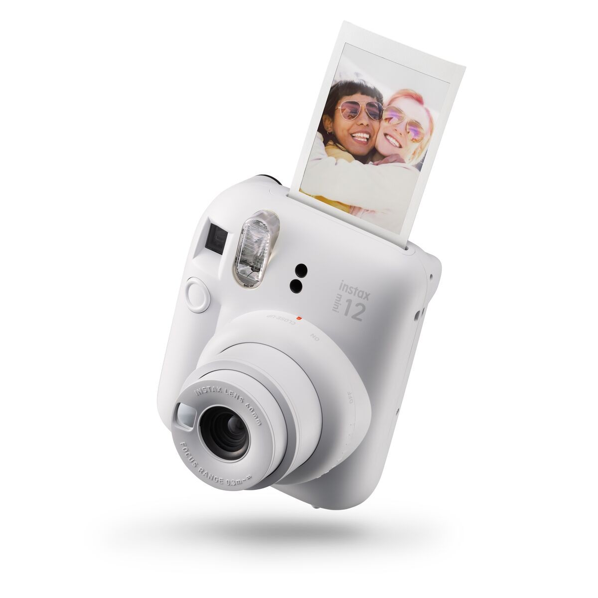 FUJIFILM INSTAX MINI 12 Instant Film Camera (Clay White) + Accessories