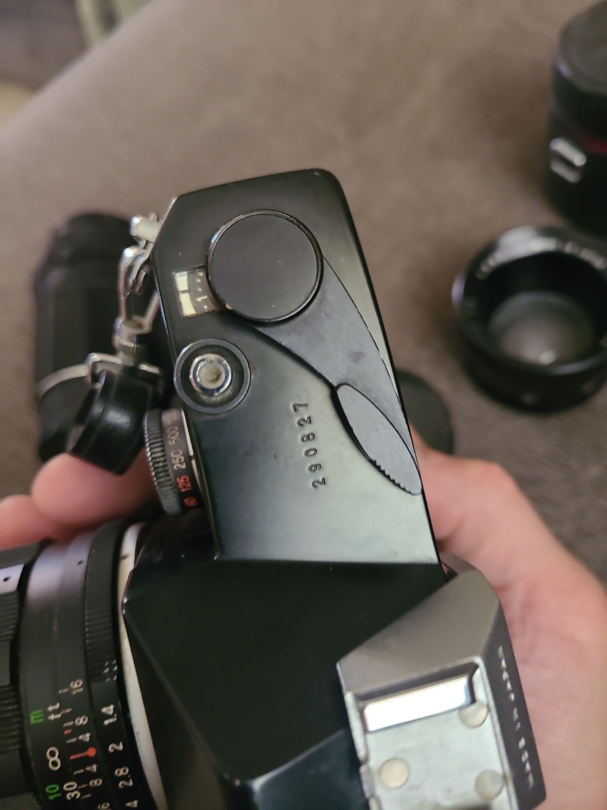 Ricoh Singlex TLS Film SLR. Working Great! 42mm Screw Mount. Pentax Lenses! R2