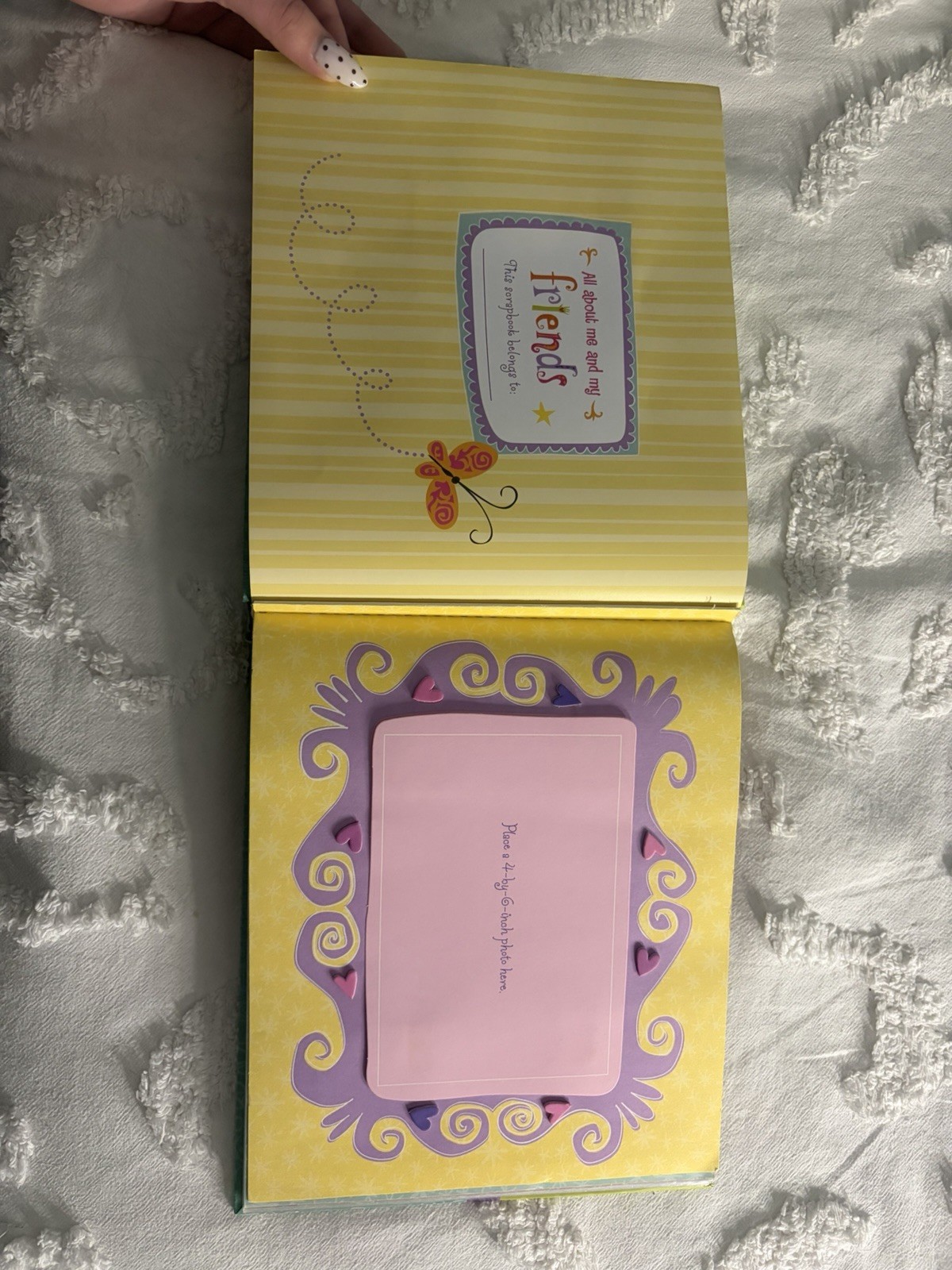 American Girl Friends Slip-in Photo Album 4×6 Multicolor Book Bound