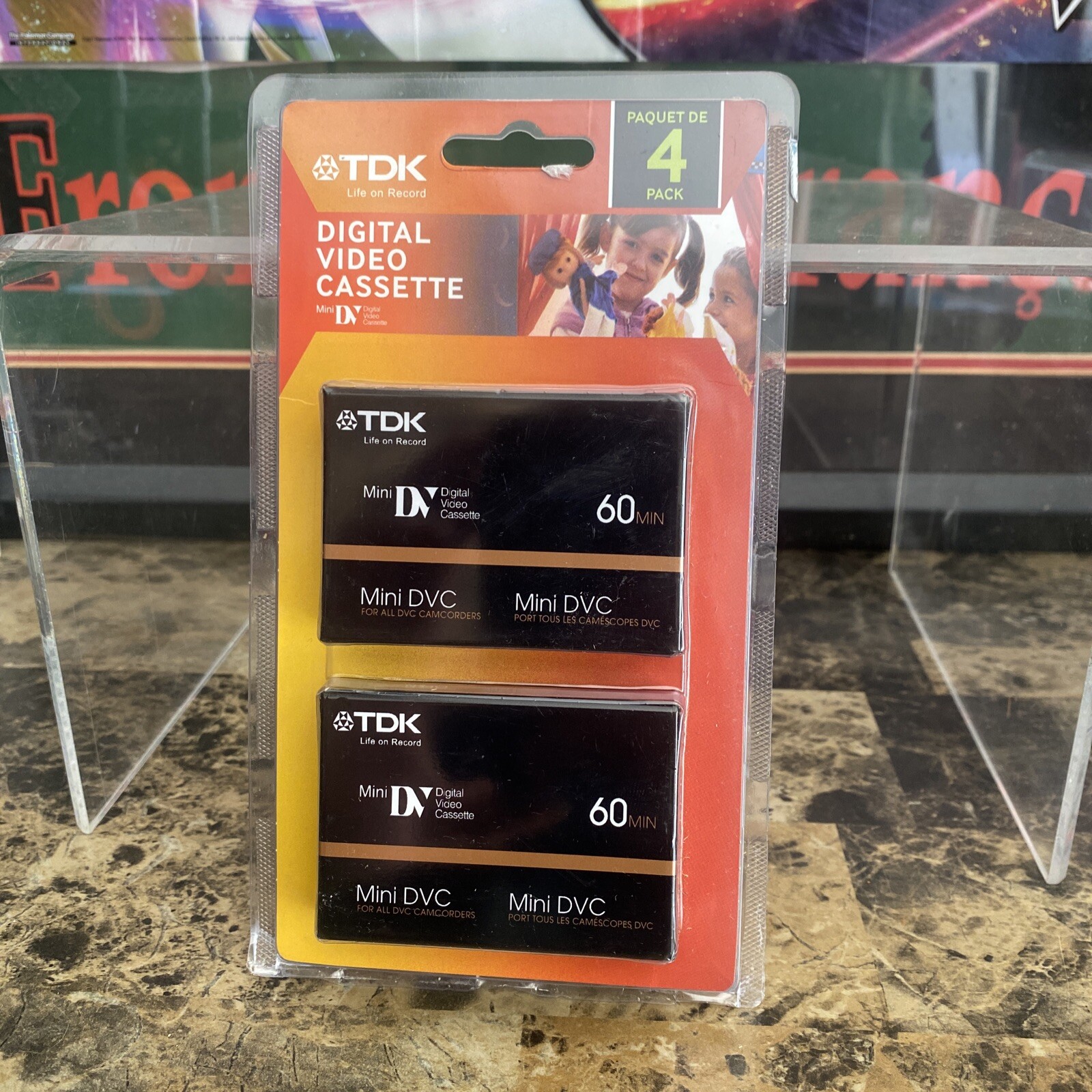 Tdk Digital Video Cassette 60 Min 4 Pk (OH14)