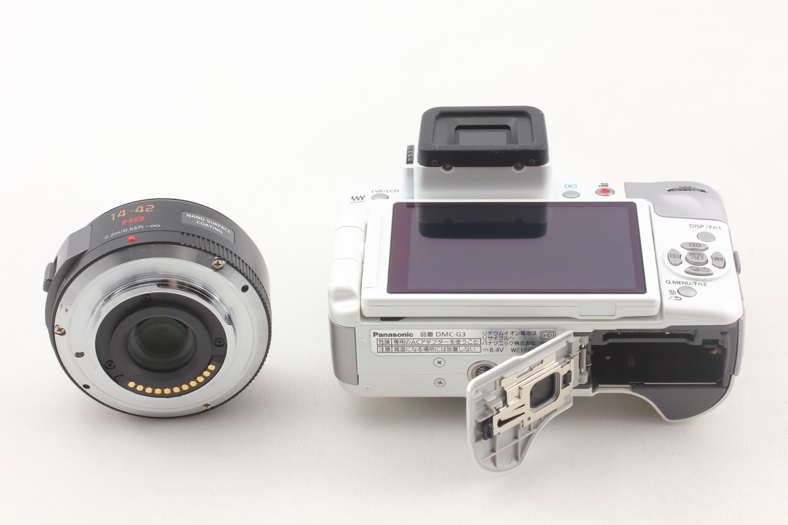 English OK! [ Top MINT ] Panasonic Lumix DMC-G3 16.0MP PZ 14-42mm Lens Japan