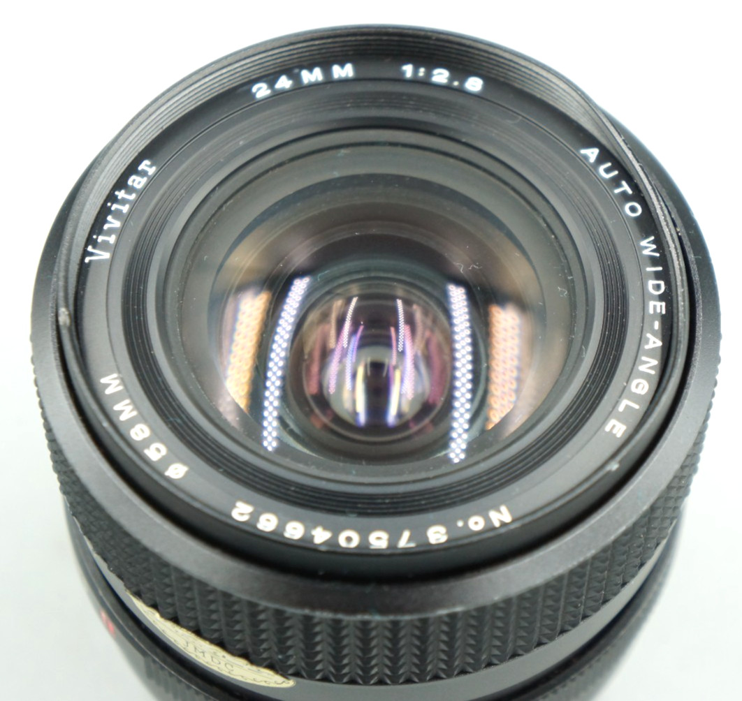 Vivitar 24mm f/2.8 MF Lens Konica AR Mount #334