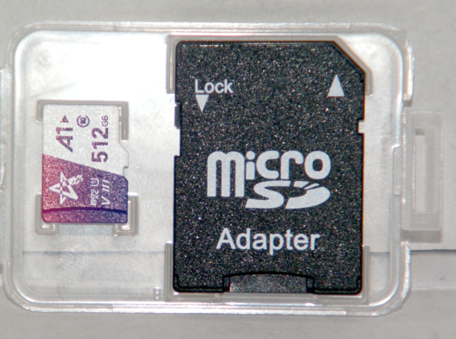 512GB MICROSDXC UHS-I CARD with SD CARD ADAPTER