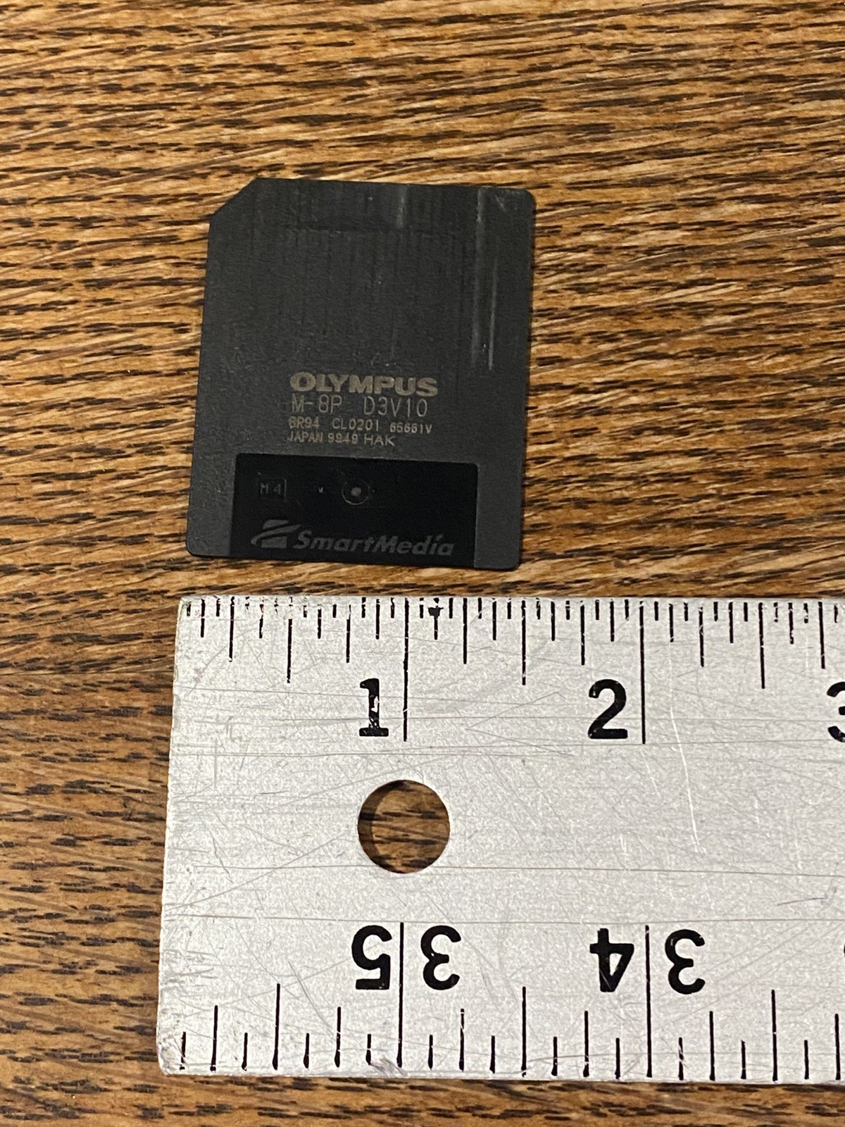 OLYMPUS D-360L DIGITAL CAMERA Box Instructions Smart Media Card FOR PARTS ONLY