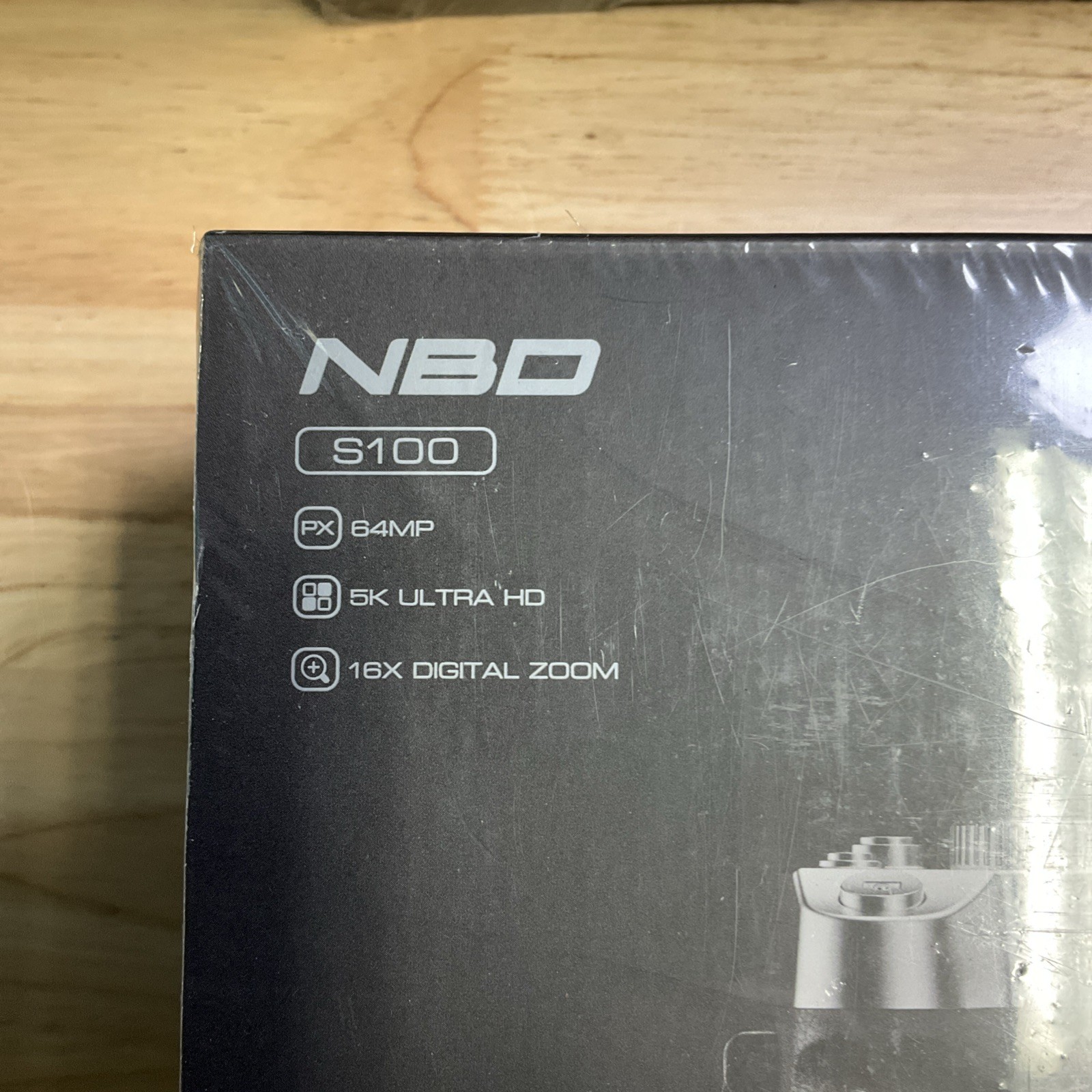NBD S100 Digital Camera True 5K, 64MP 16xDigital Zoom (S110-ZX-LY-5K-B)