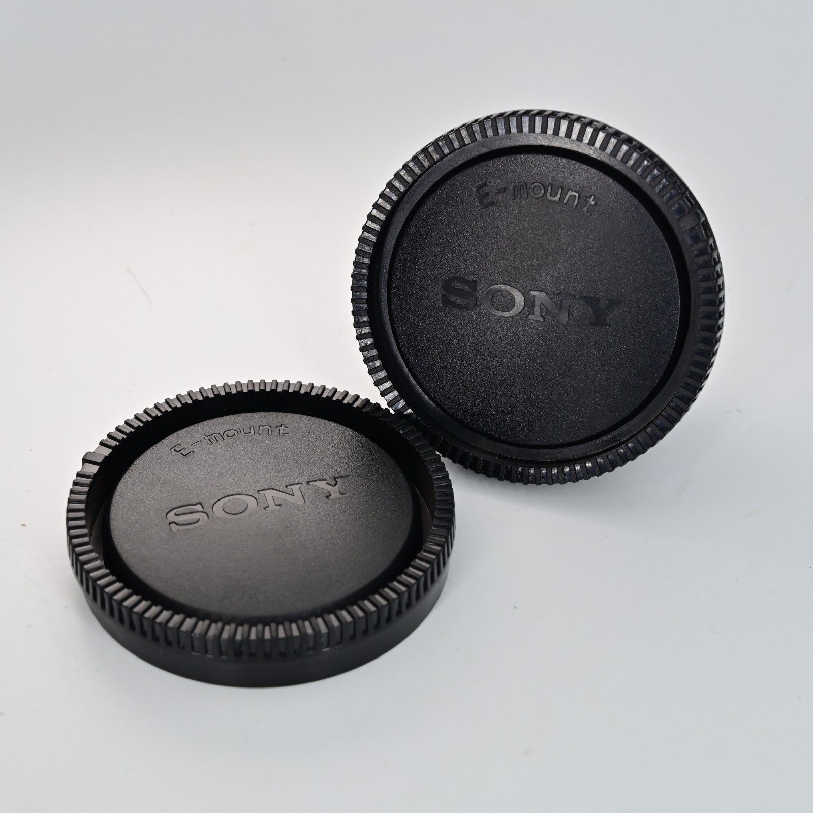 Sony E-Mount Body Cap + Rear Lens Cap for Alpha NEX Mirrorless Cameras
