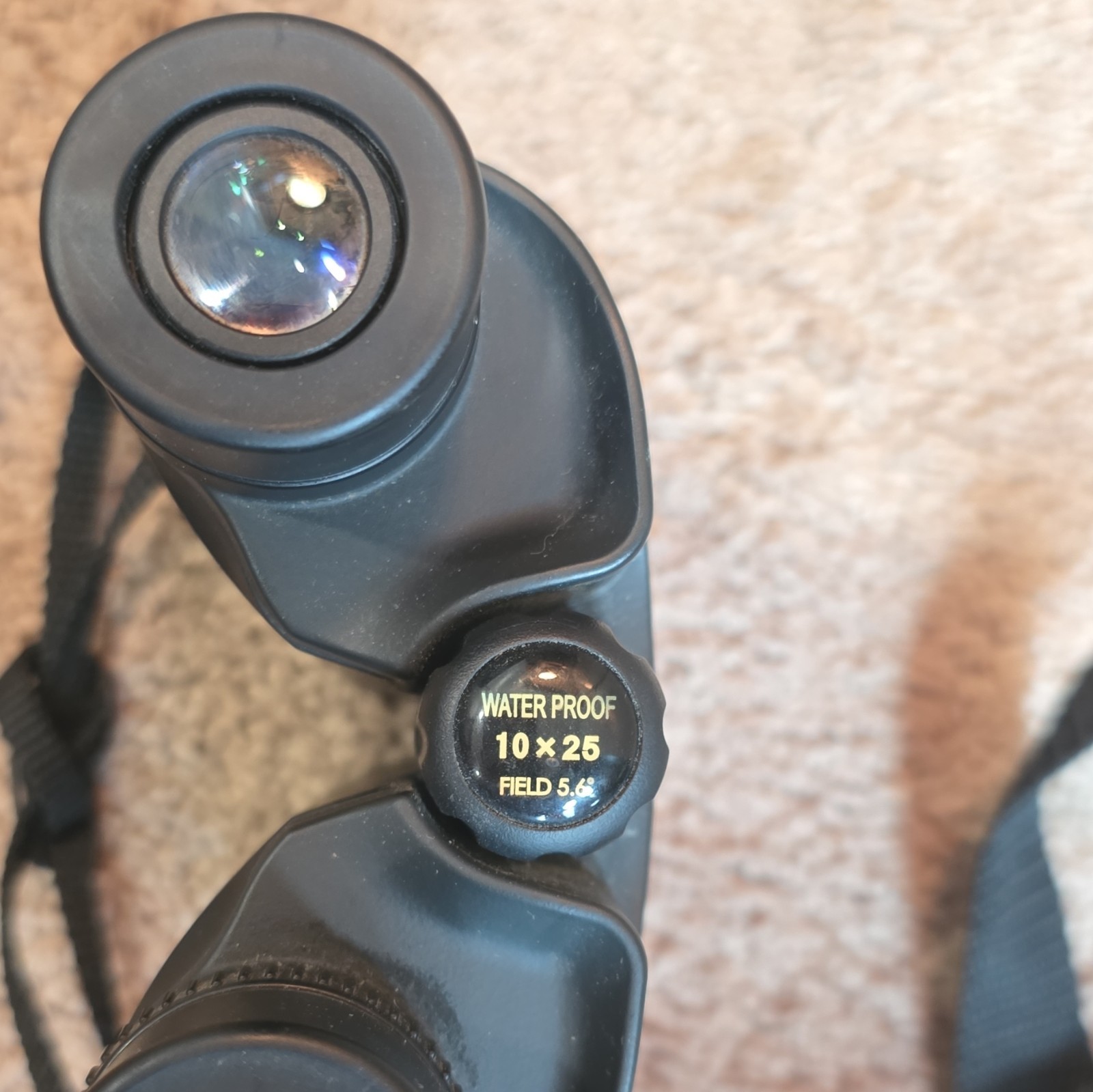 Leupold 10×25 Compact Roof Prism Binoculars Waterproof Multi-Coated Black