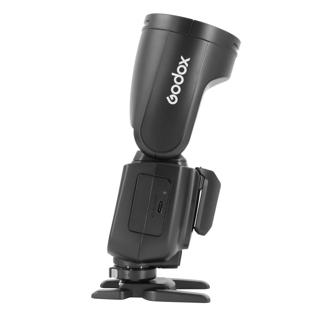 US Godox V1Pro N TTL Wireless Round Head Flash Light Speedlite For Nikon Cameras