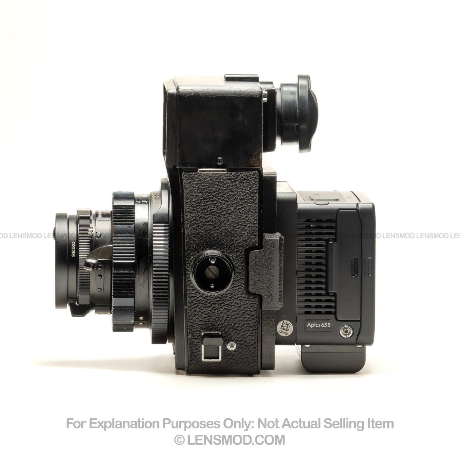 Adapter for Mamiya Universal Press and “M645” Digital Back