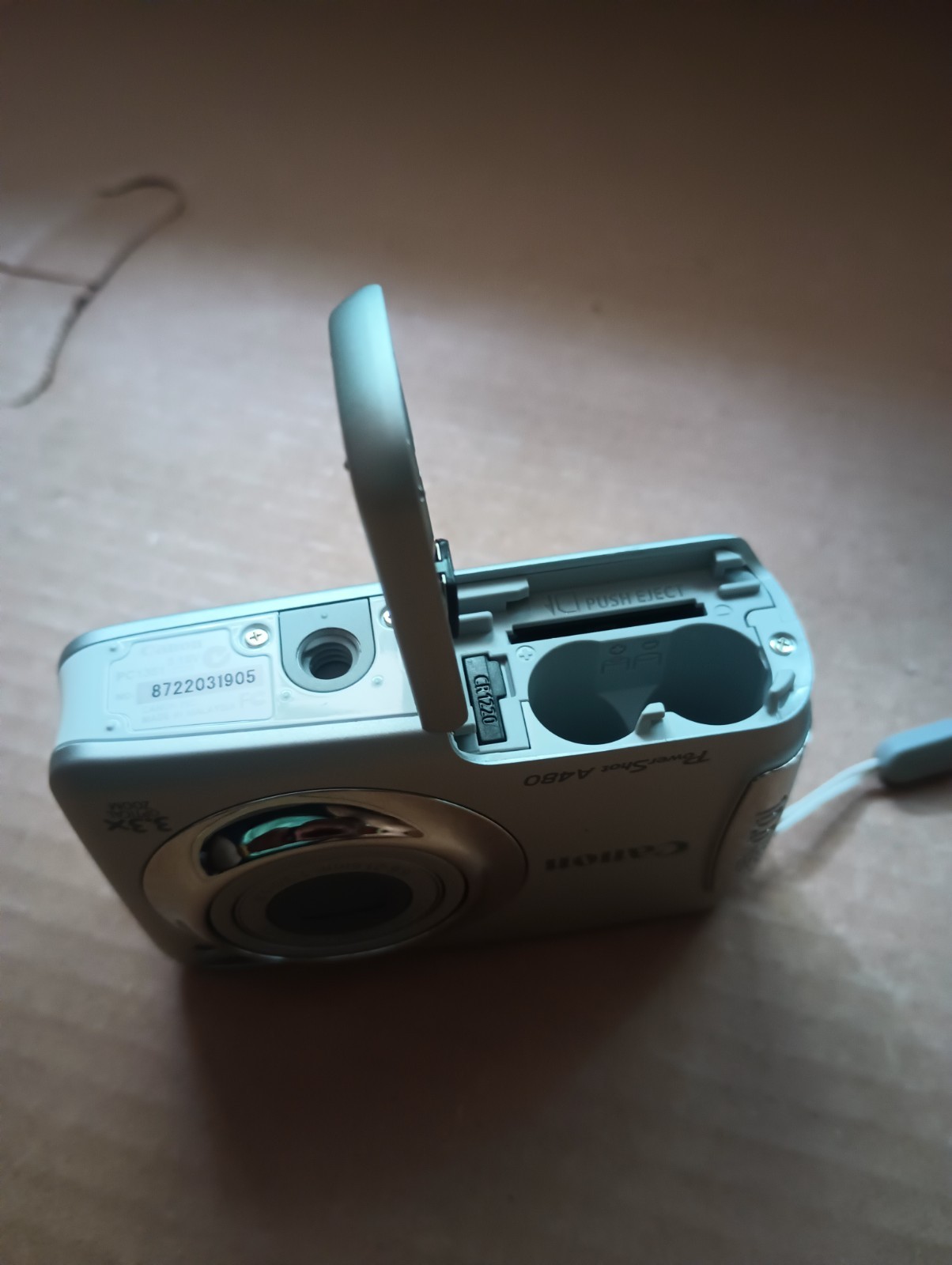 Canon PowerShot A480 Compact Digital Camera 10MP 3.3x Optical Zoom Silver