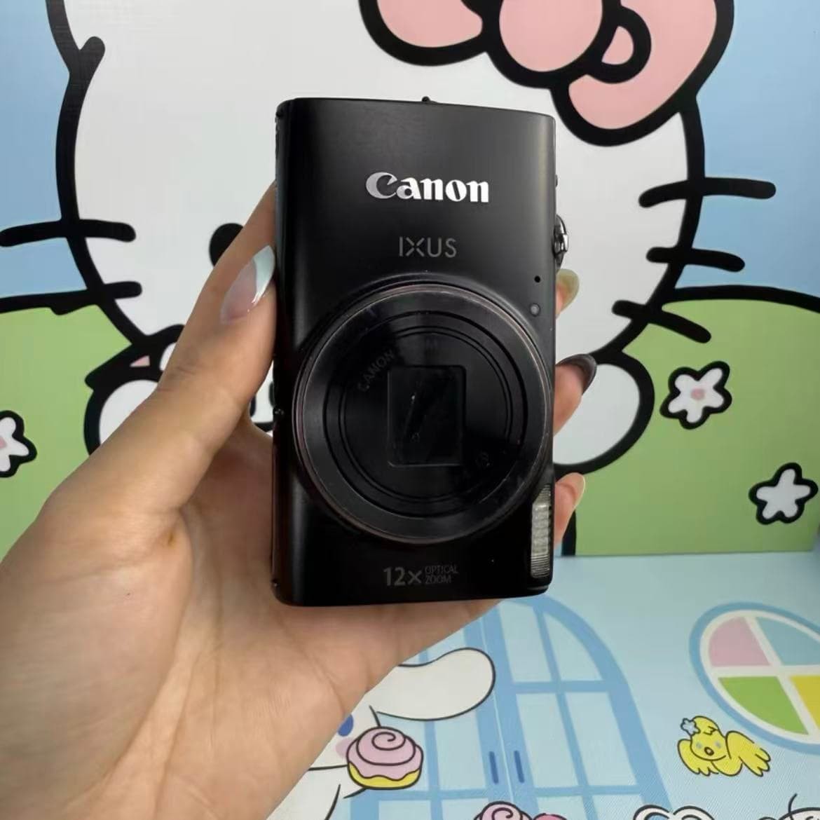 90%New Canon PowerShot ELPH 360 HS/ IXUS 285 Digital Camera FullyTested W/SDCard