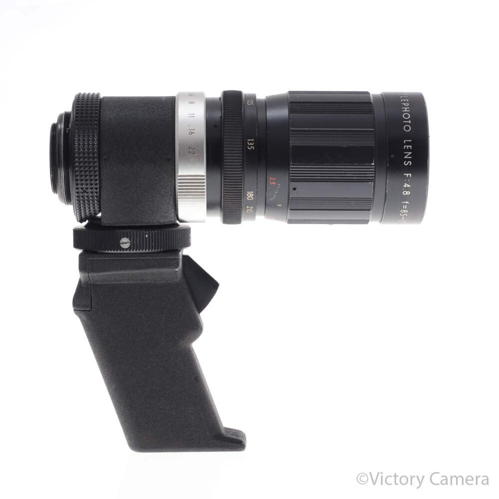 Sun85-210mm f4.8 Telephoto Zoom Lens w/ Pistol Grip for M42 [EXC]