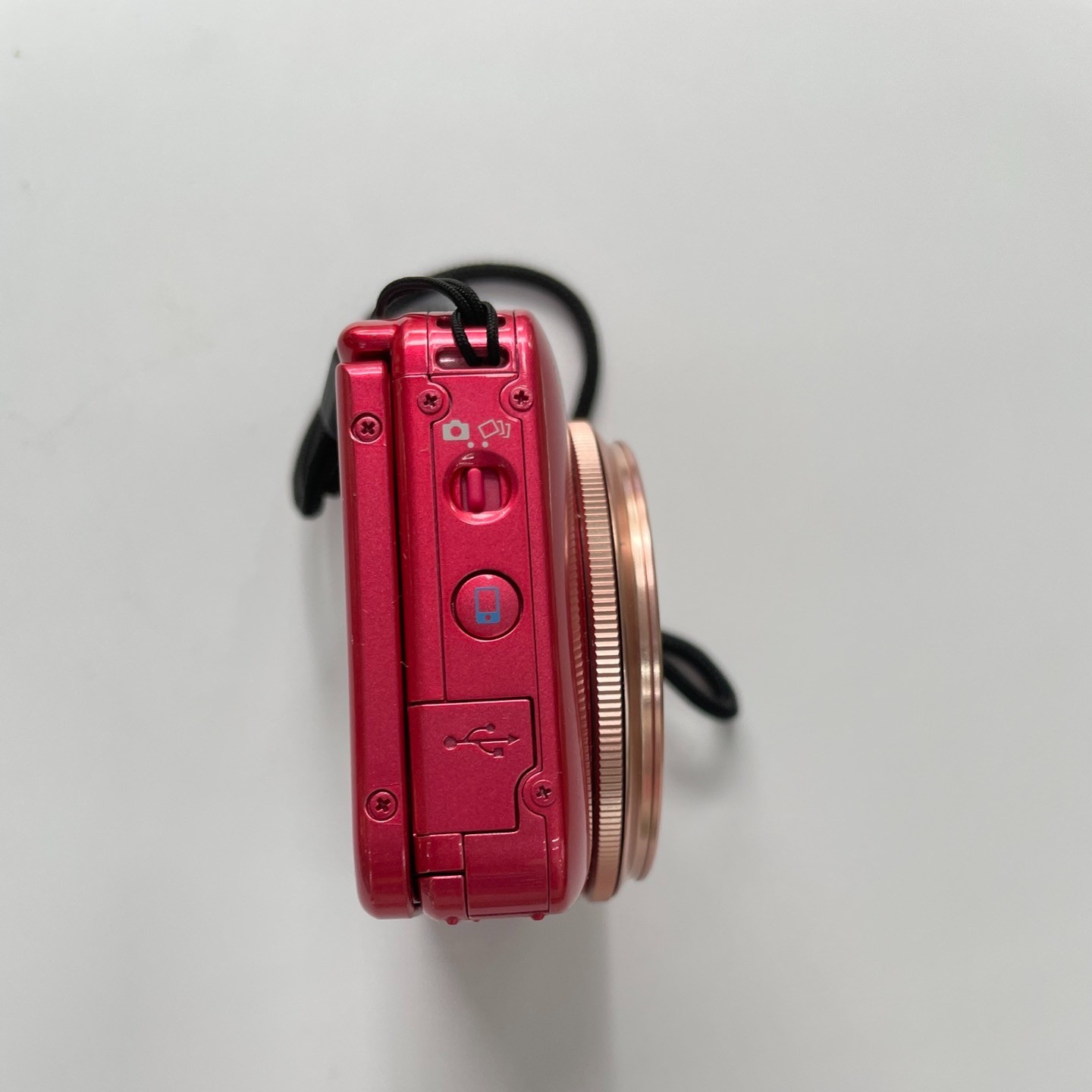 Canon PowerShot N2 Digital Camera 16.0 MP 8x Optical Zoom English Langugae Red