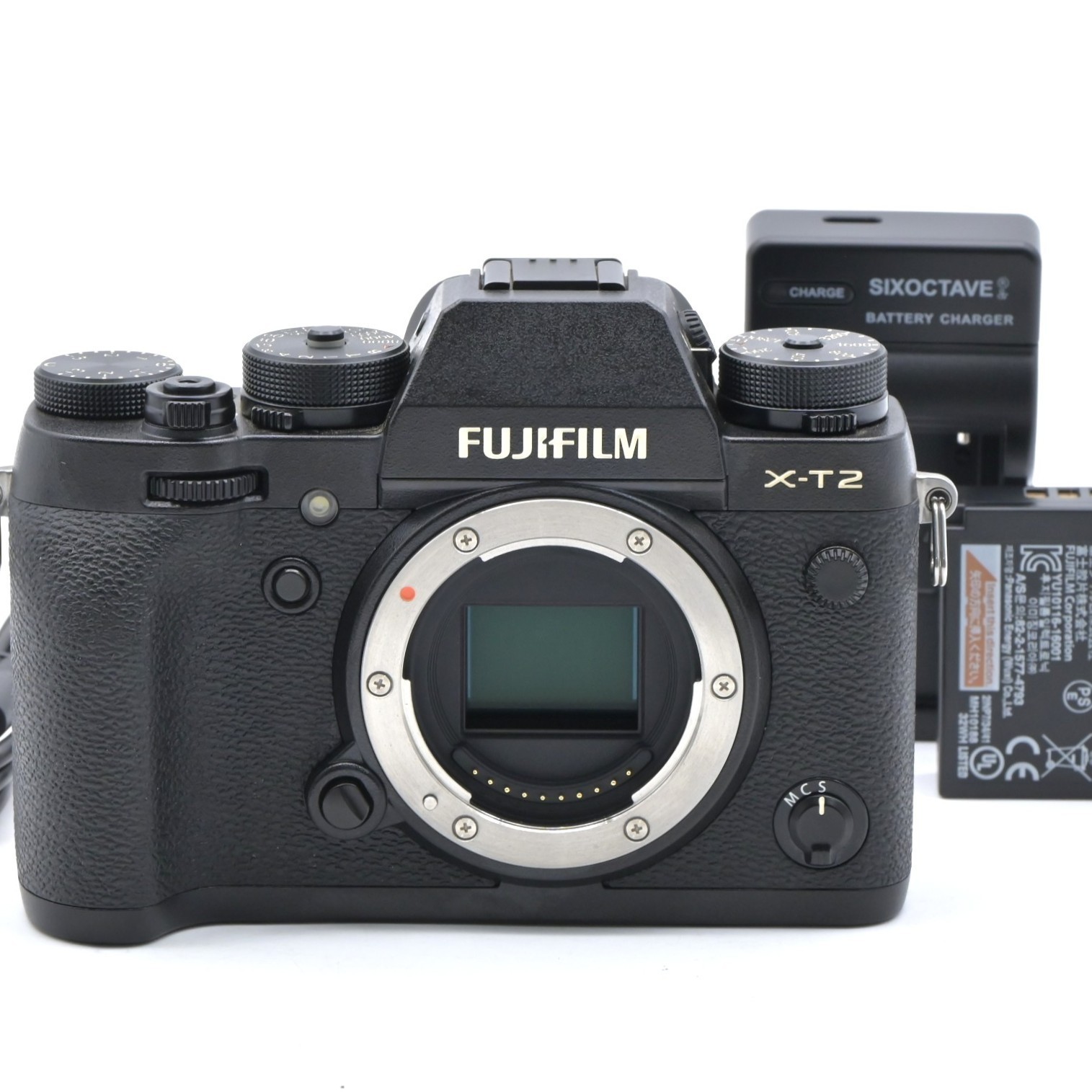 Fujifilm X-T2 24.0MP Digital SLR Camera Black Body [Top Mint] US Stock
