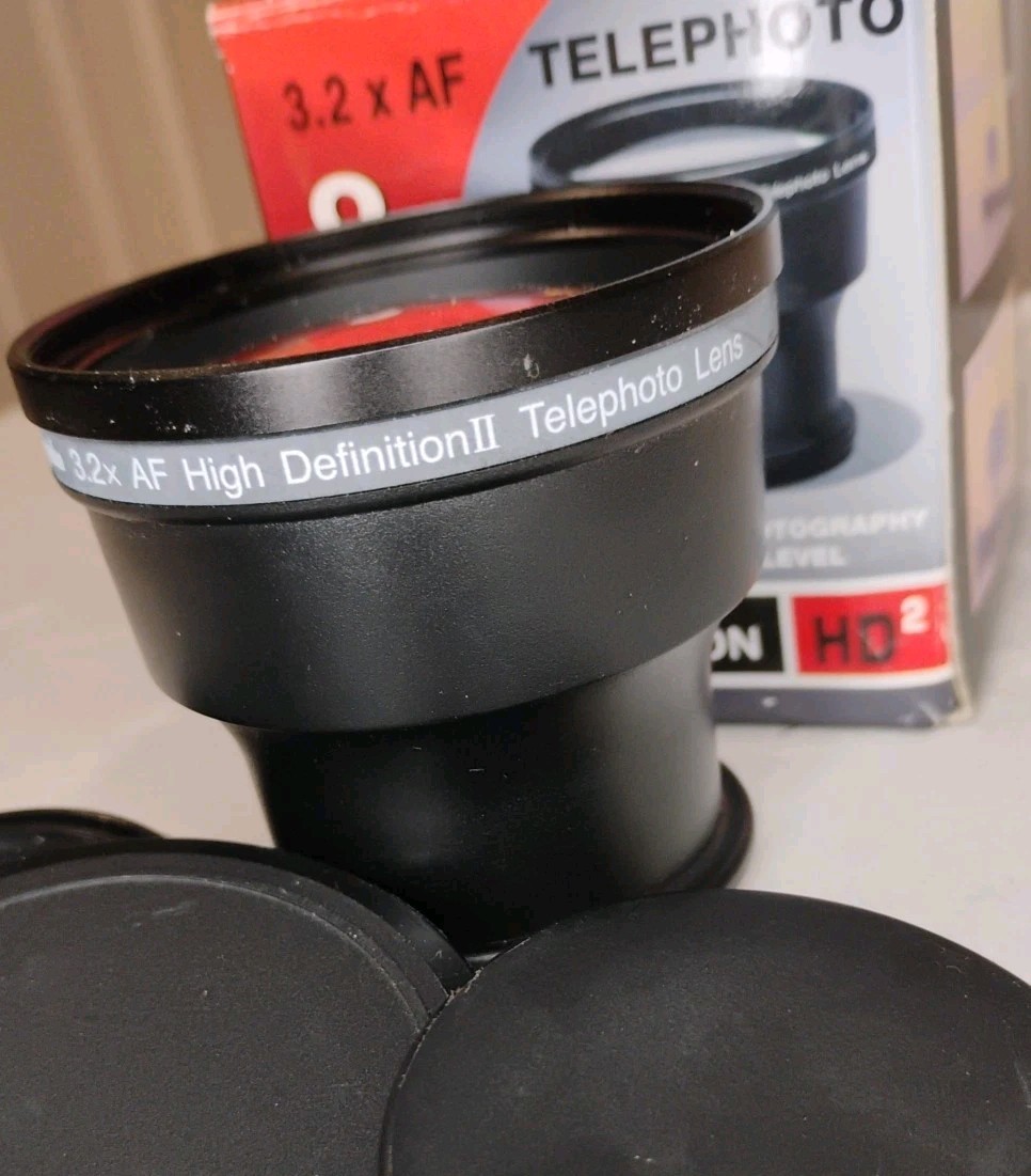 Opteka High Definition II TelePhoto Lens 37mm 52mm 3.2 x AF OP-3200HD2