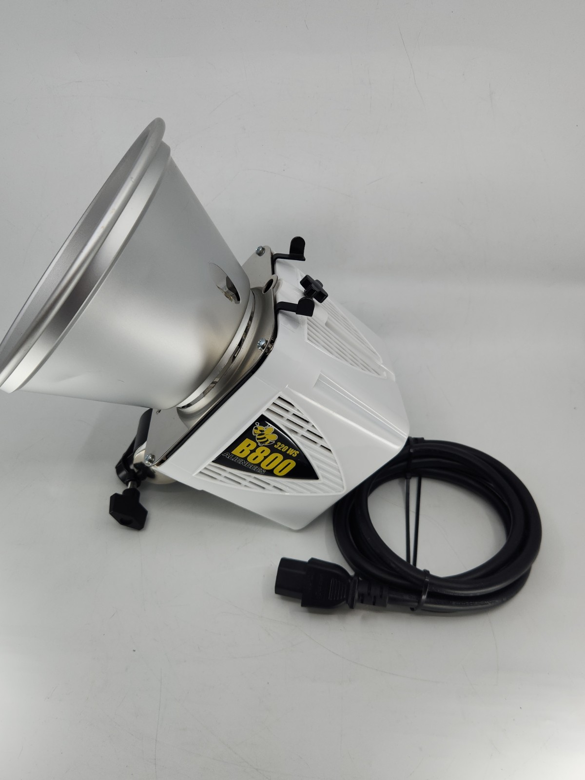Paul C Buff AlienBees B800 320WS Monolight Flash Head White Studio Strobe Tested
