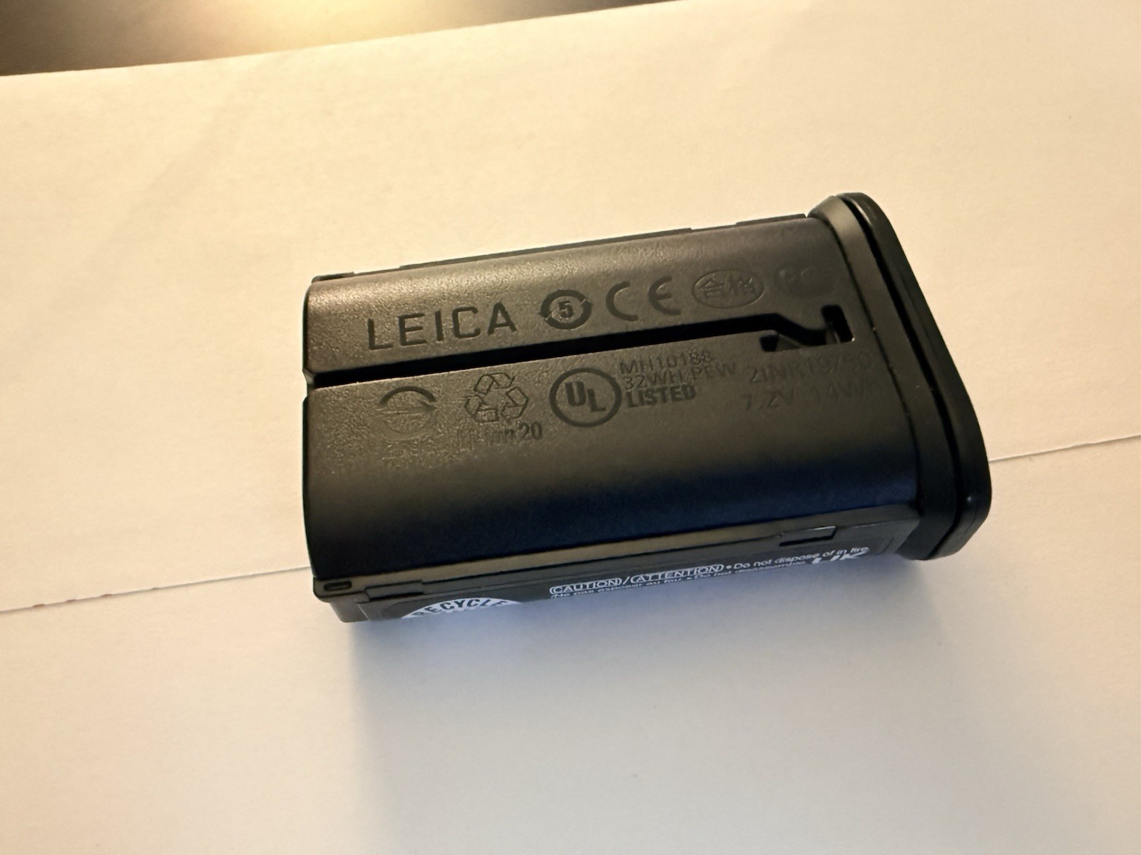 Leica BP-SCL4 Lithium-Ion Battery 8.4V 1860mAh for SL, SL2, SL2-S, Q2, Q2M