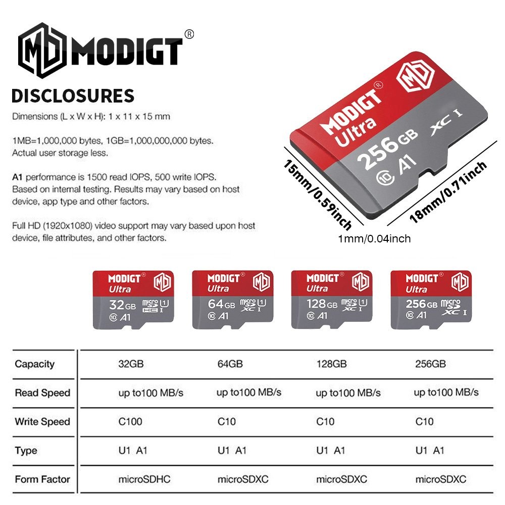 128 GB Fast Speed Micro SD Card TF Memory Card Class 10 For Camera LOT US STOCK